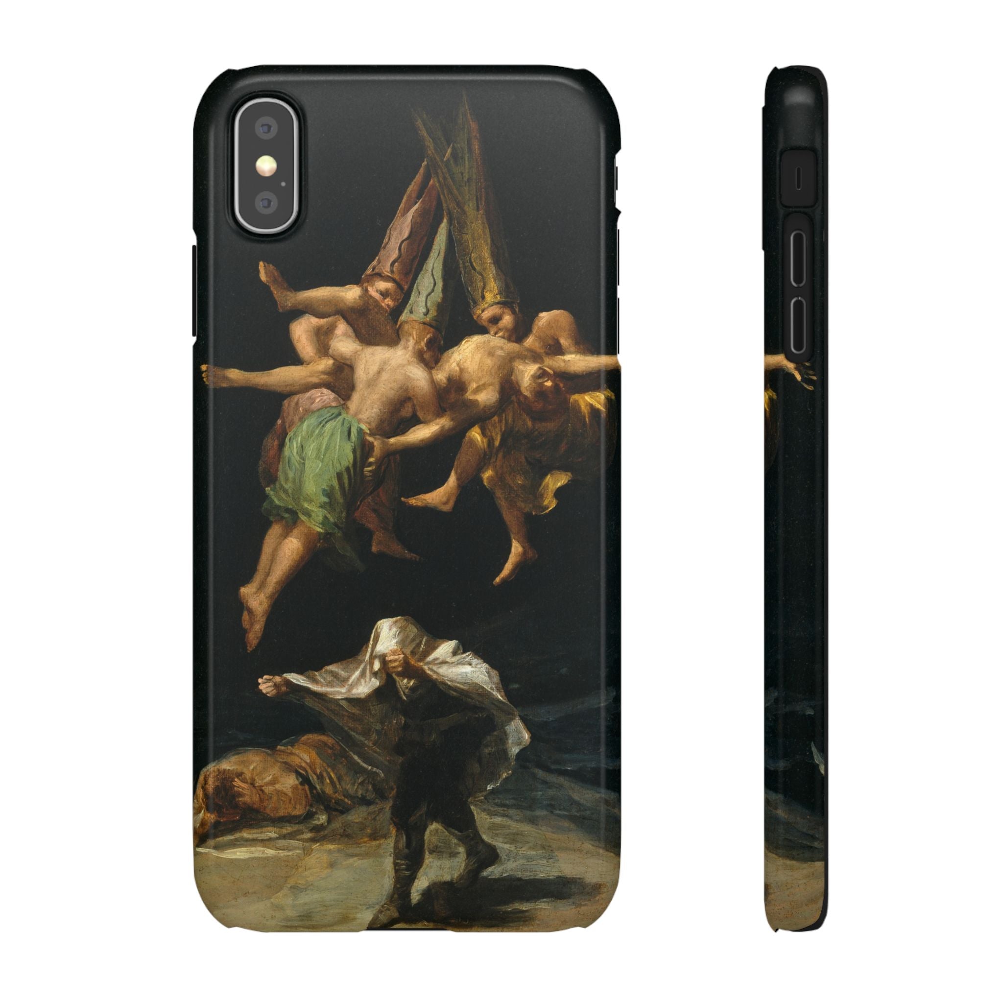 Witches’ Flight by Francisco de Goya - iPhone Slim Case