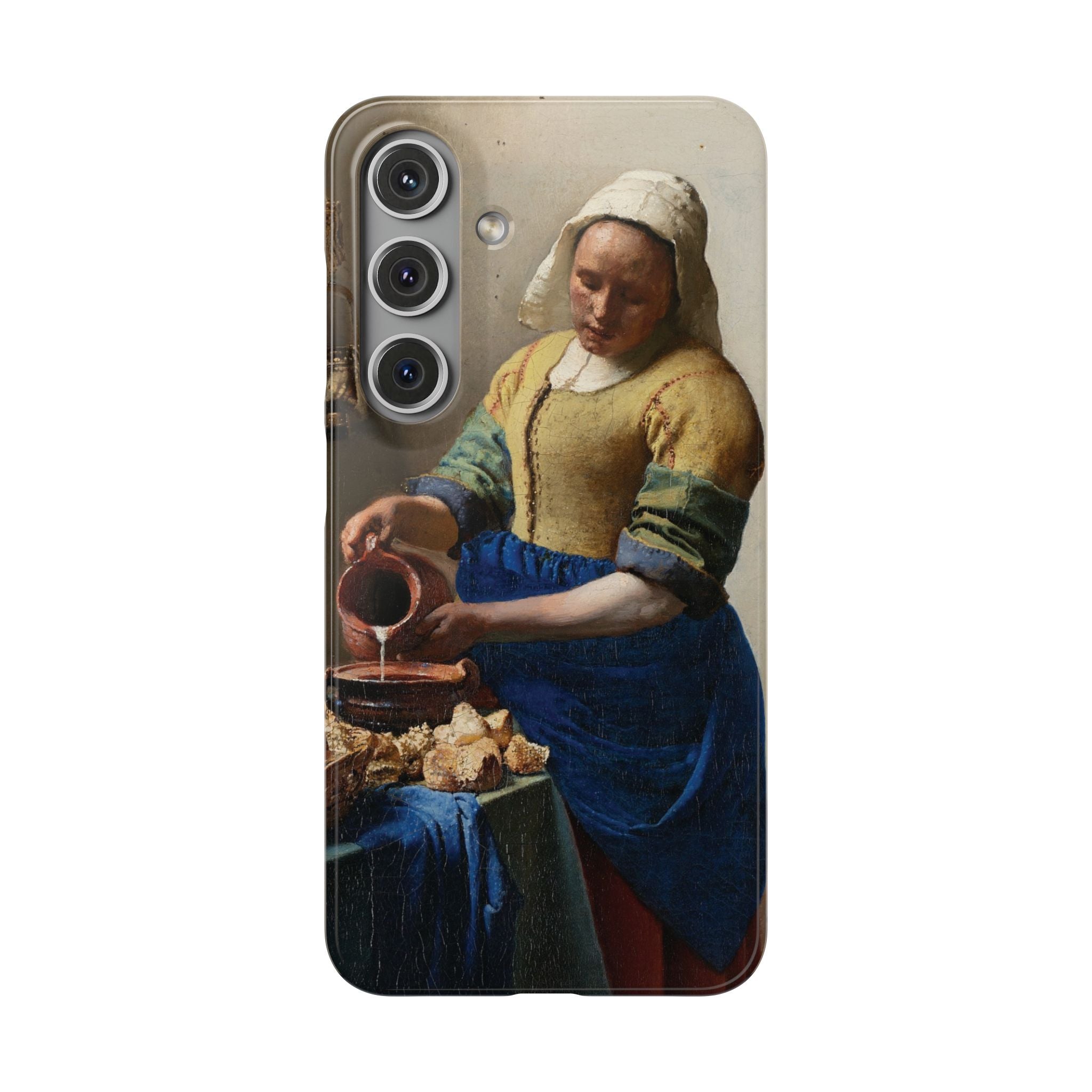 The Milkmaid by Johannes Vermeer - Samsung Slim Case