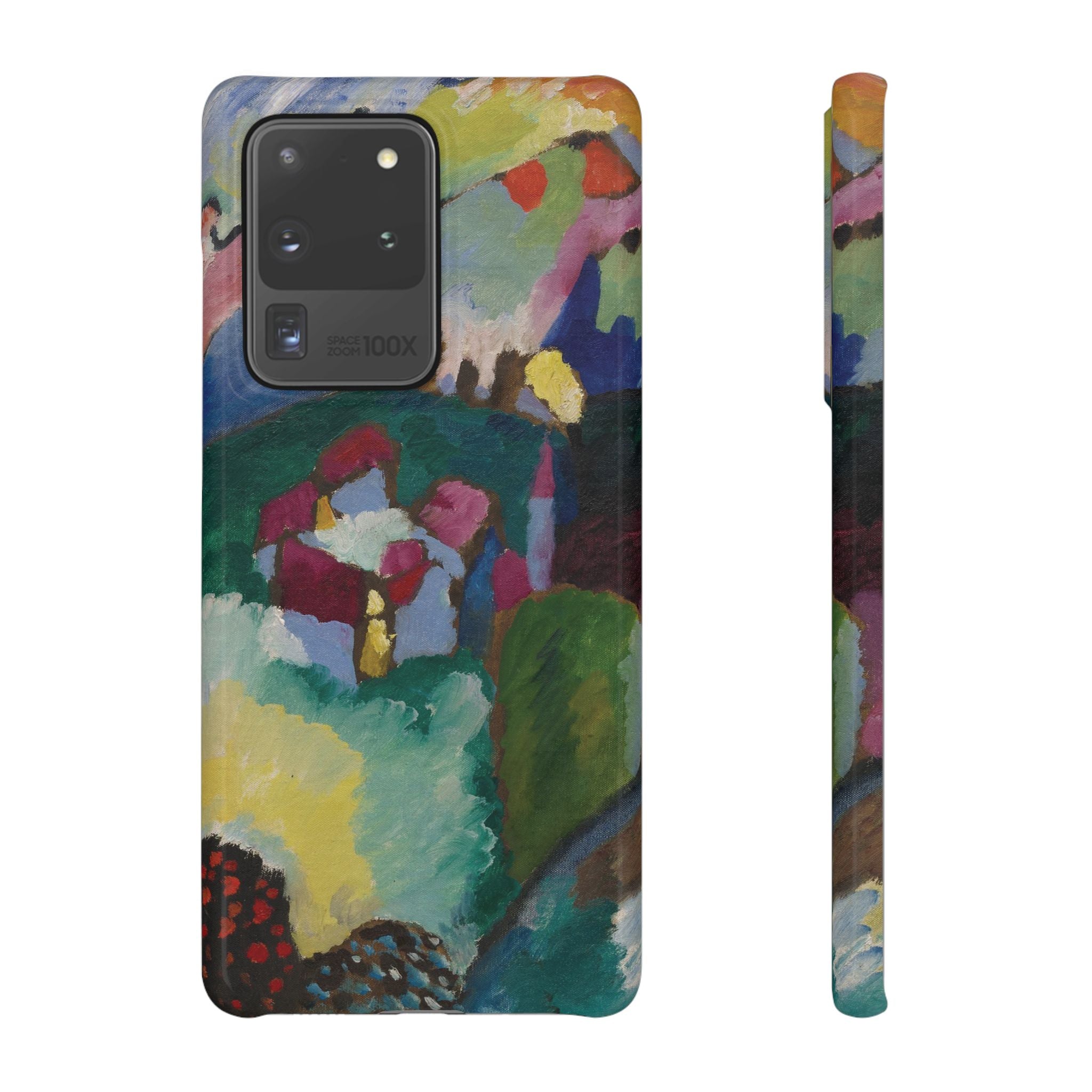 Landscape with Factory Chimney by Vasily Kandinsky - Samsung Slim Case
