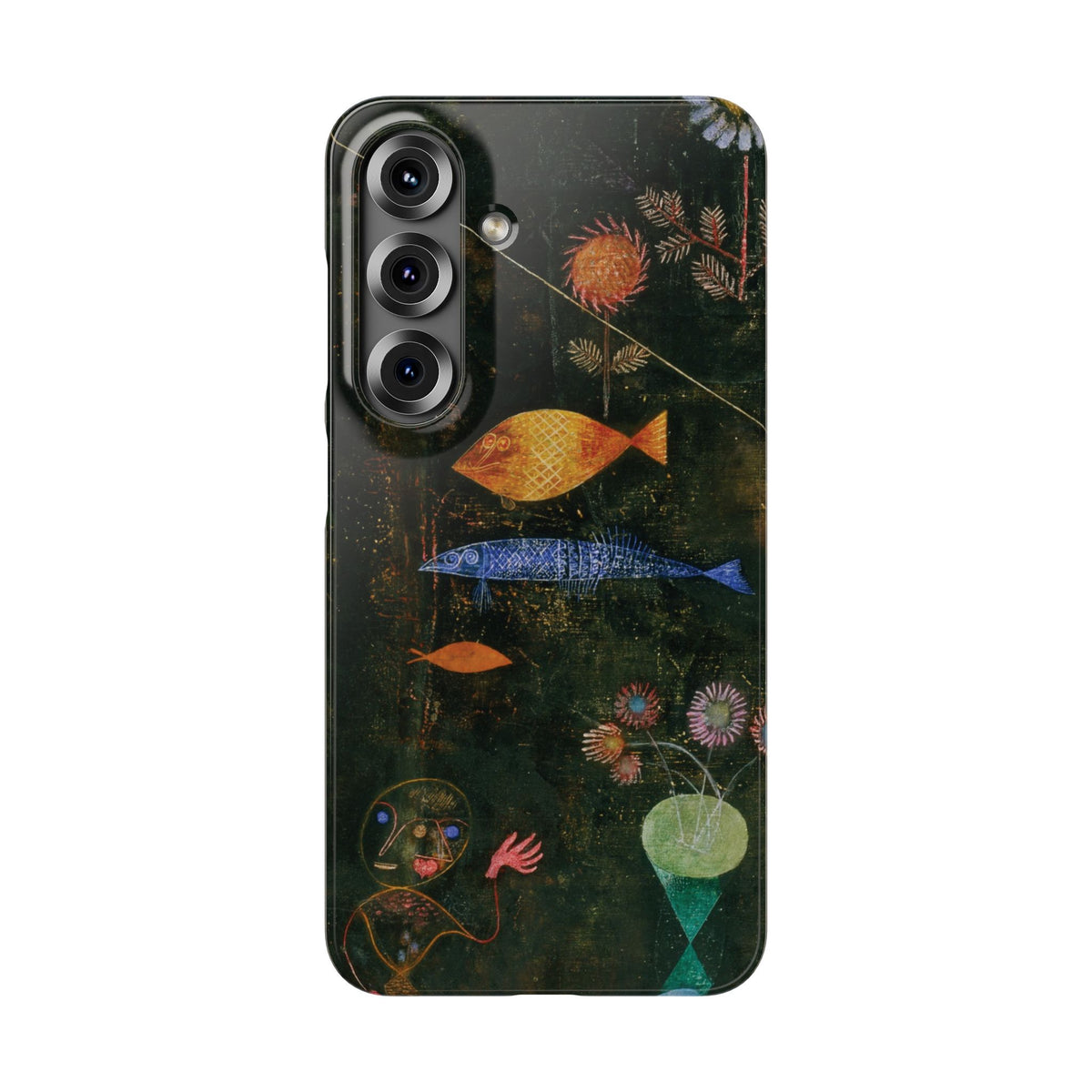 Fish Magic by Paul Klee - Samsung Slim Case