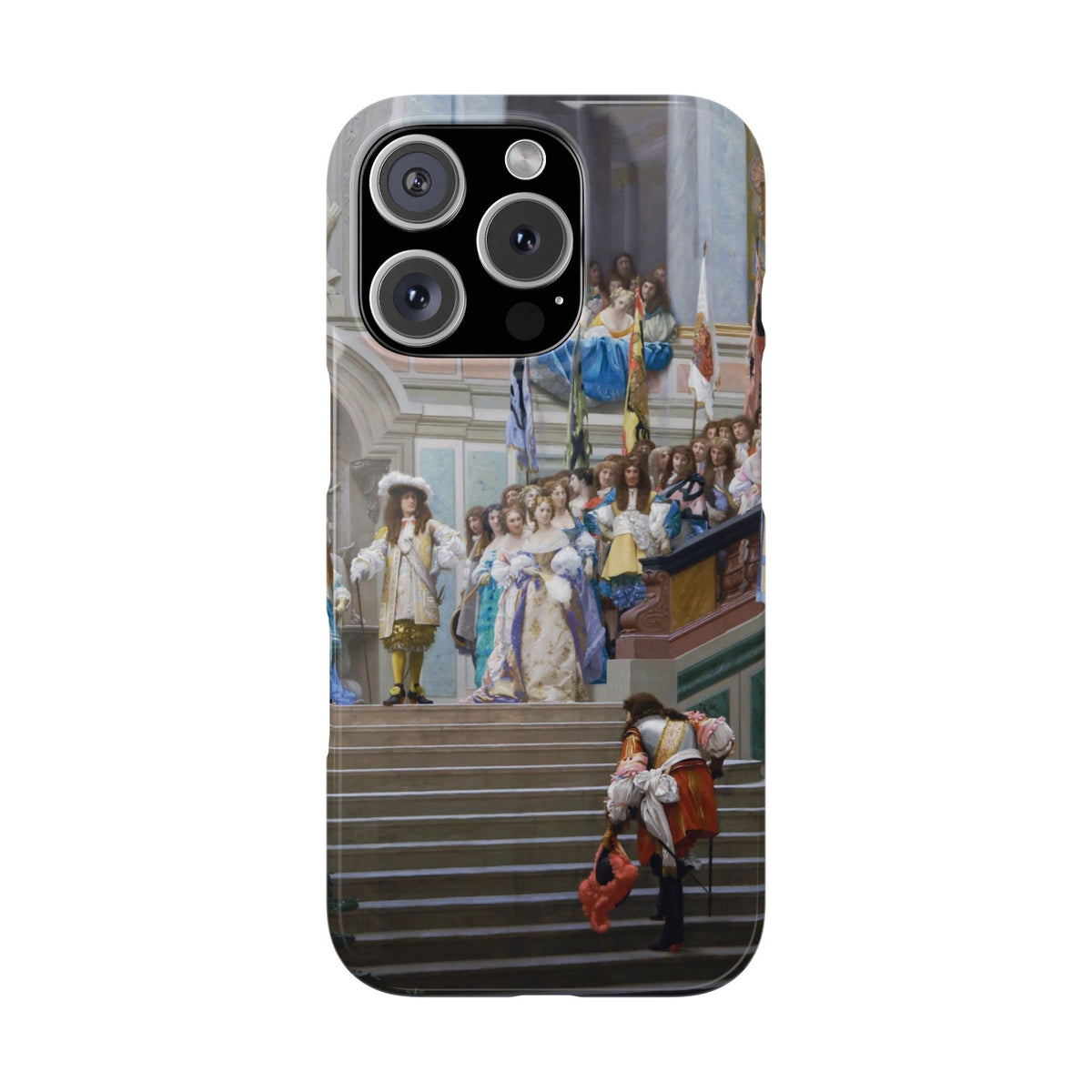 Reception du Grand Conde par Louis XIV by Jean-Leon Gerome - iPhone Slim Case