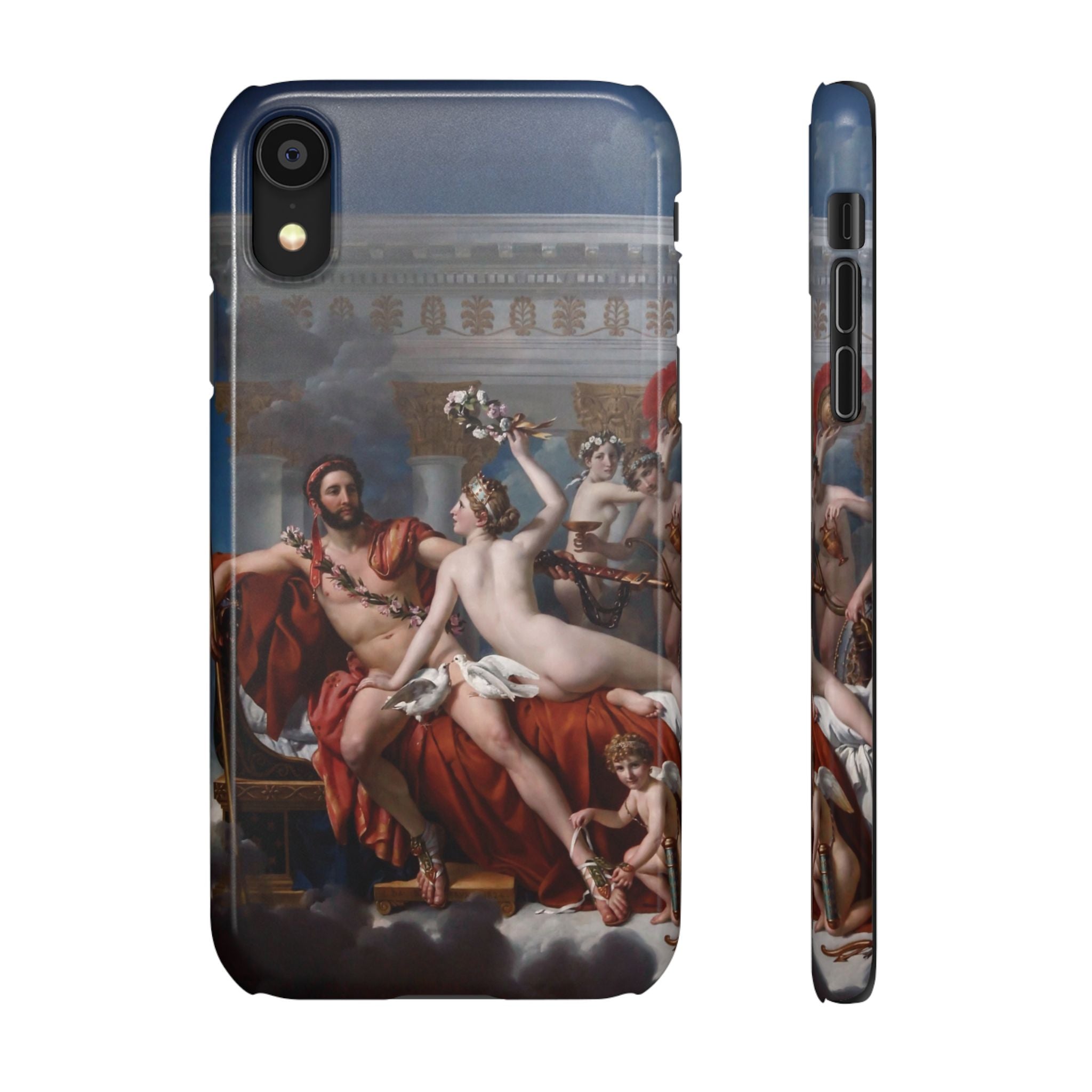The Death of Marat by Jacques-Louis David - iPhone Slim Case