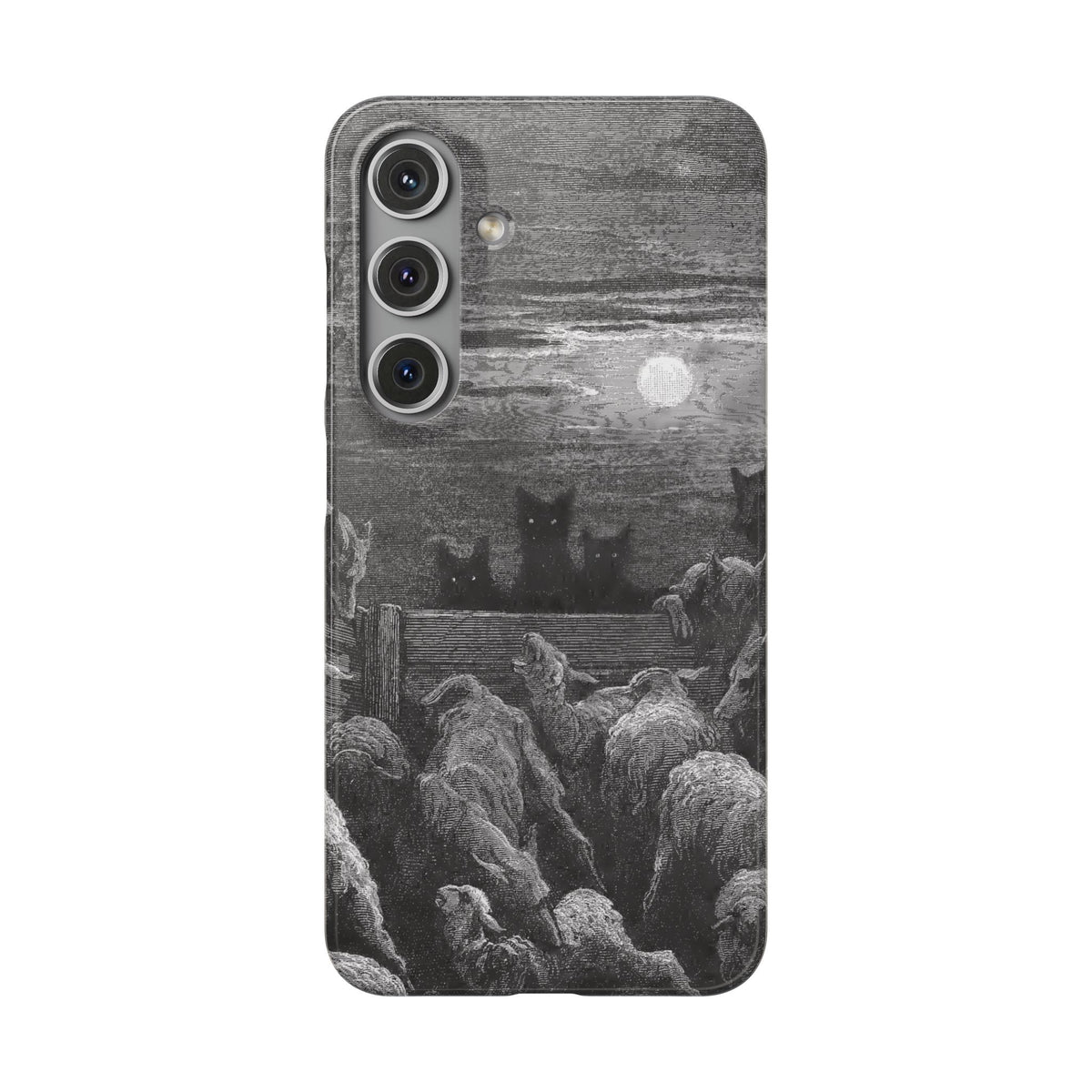 The Wolves and The Sheep by Gustave Dore - Samsung Slim Case