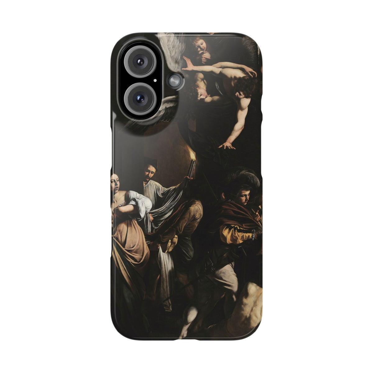 The Seven Works of Mercy by Caravaggio - iPhone Slim Case