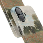 The Poppy Field by Claude Monet - iPhone Slim Case