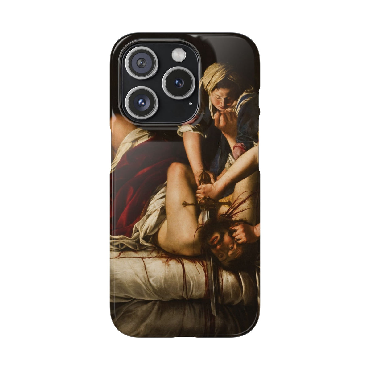 Judith Slaying Holofernes by Artemisia Gentileschi - iPhone Slim Case