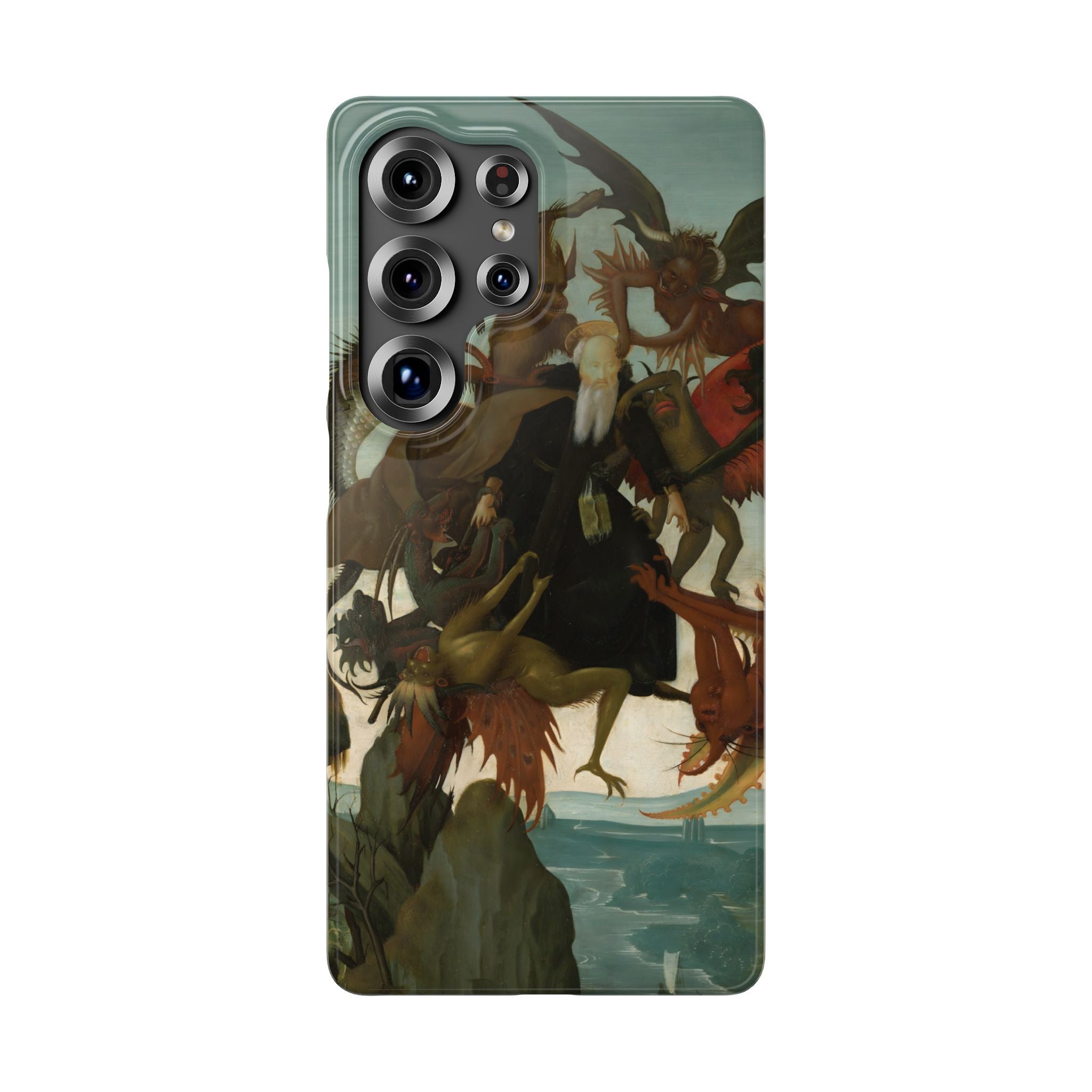 The Torment of Saint Anthony by Michelangelo Buonarroti - Samsung Slim Case