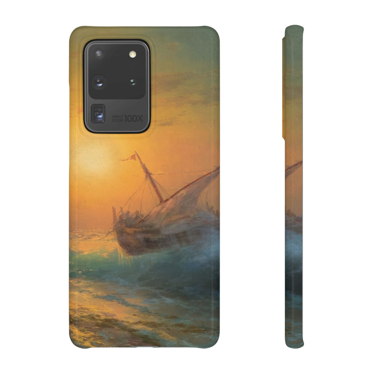 Stormy Sea at Sunset by Ivan Aivazovsky - Samsung Slim Case