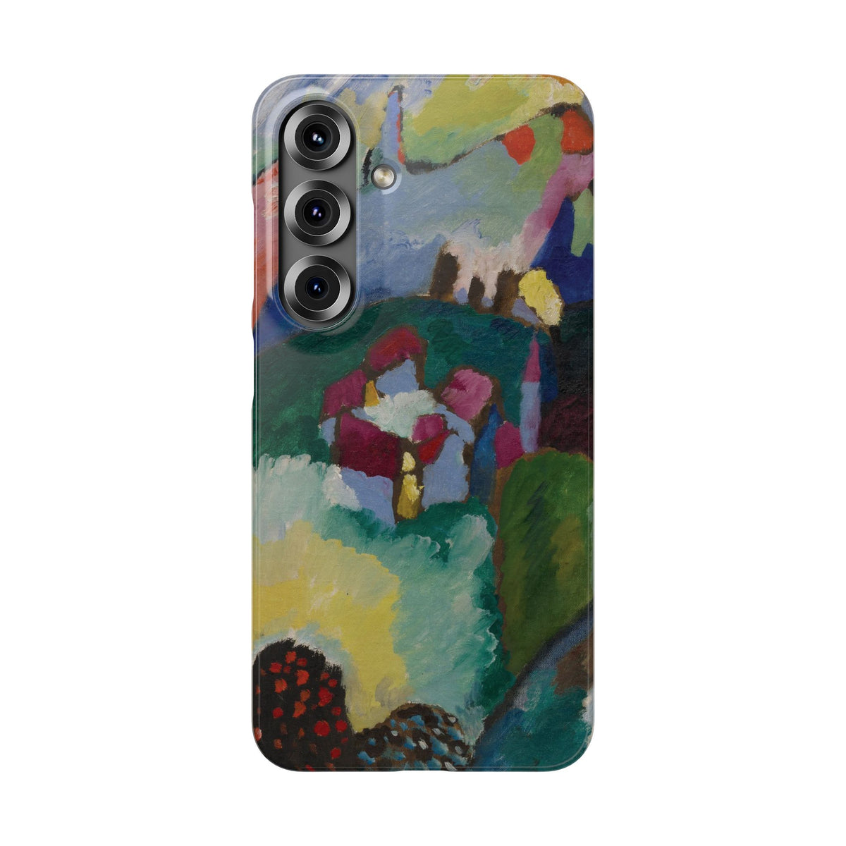 Landscape with Factory Chimney by Vasily Kandinsky - Samsung Slim Case