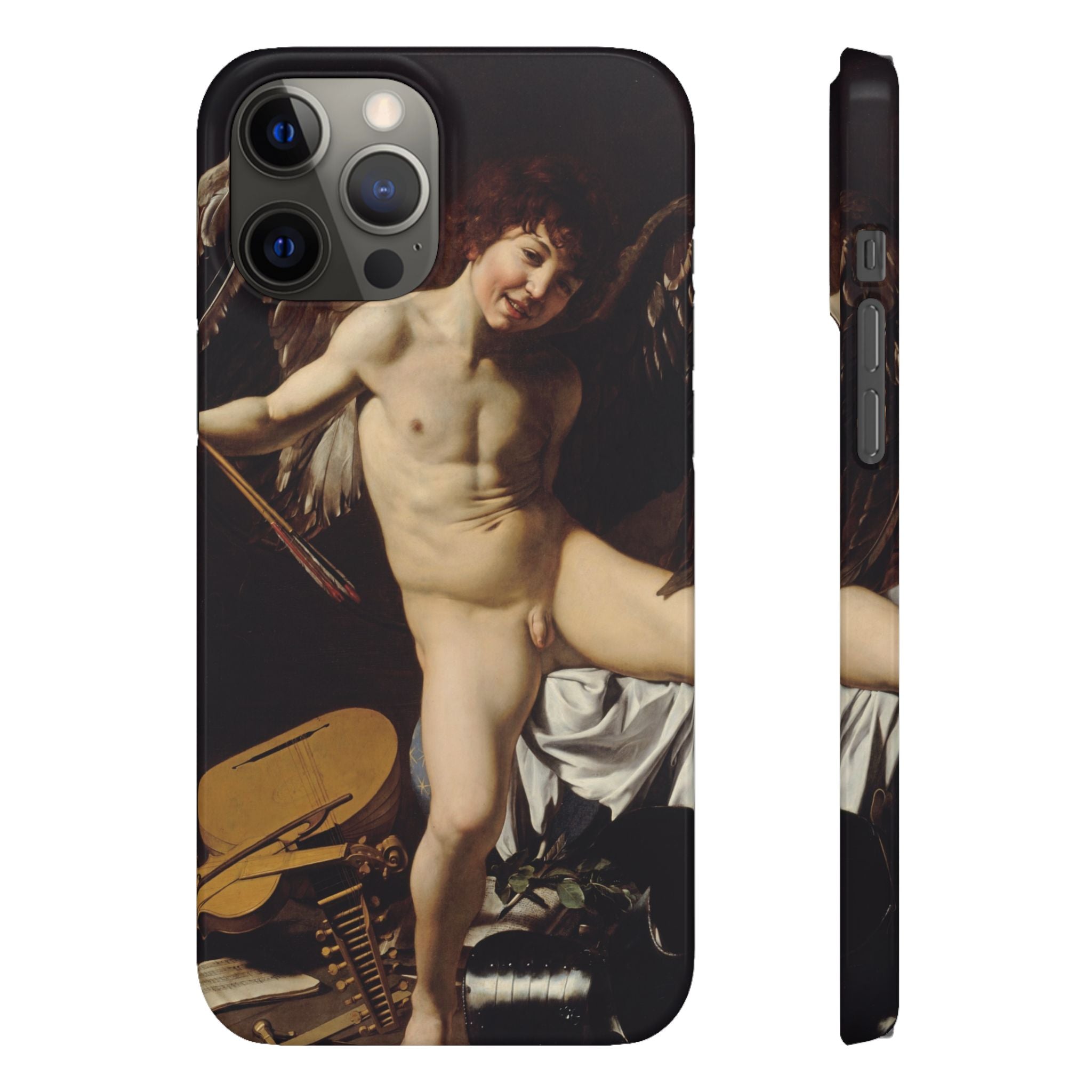 Amor Vincit Omnia by Caravaggio - iPhone Slim Case