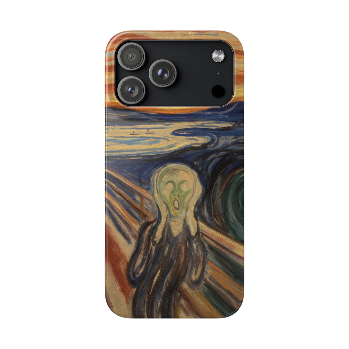The scream by Edvard Munch - iPhone Slim Case