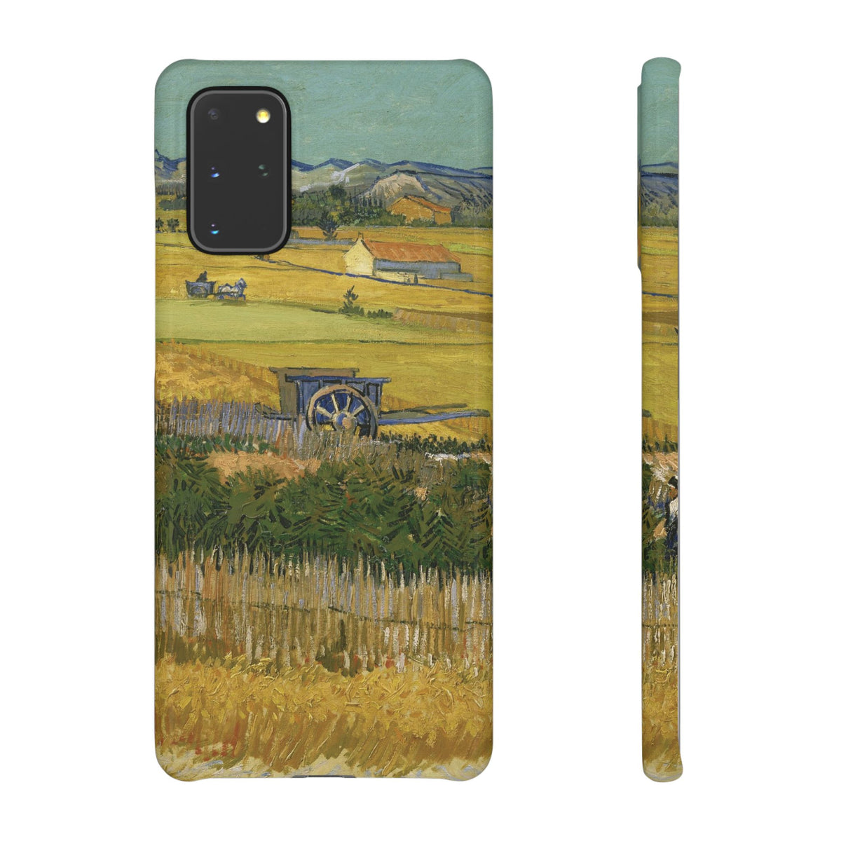 Harvest at La Crau by Vincent van Gogh - Samsung Slim Case