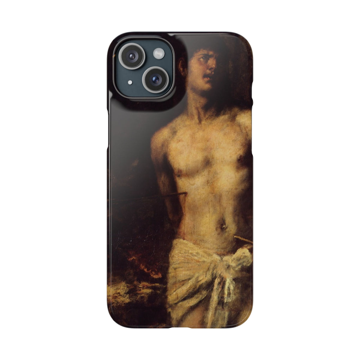 Saint Sebastian by Titian - iPhone Slim Case
