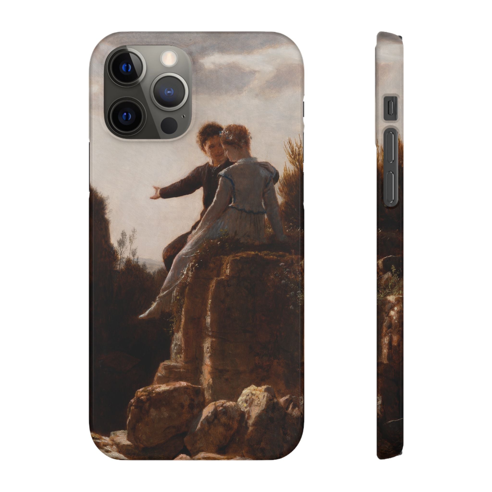 The Honeymoon by Arnold Böcklin - iPhone Slim Case