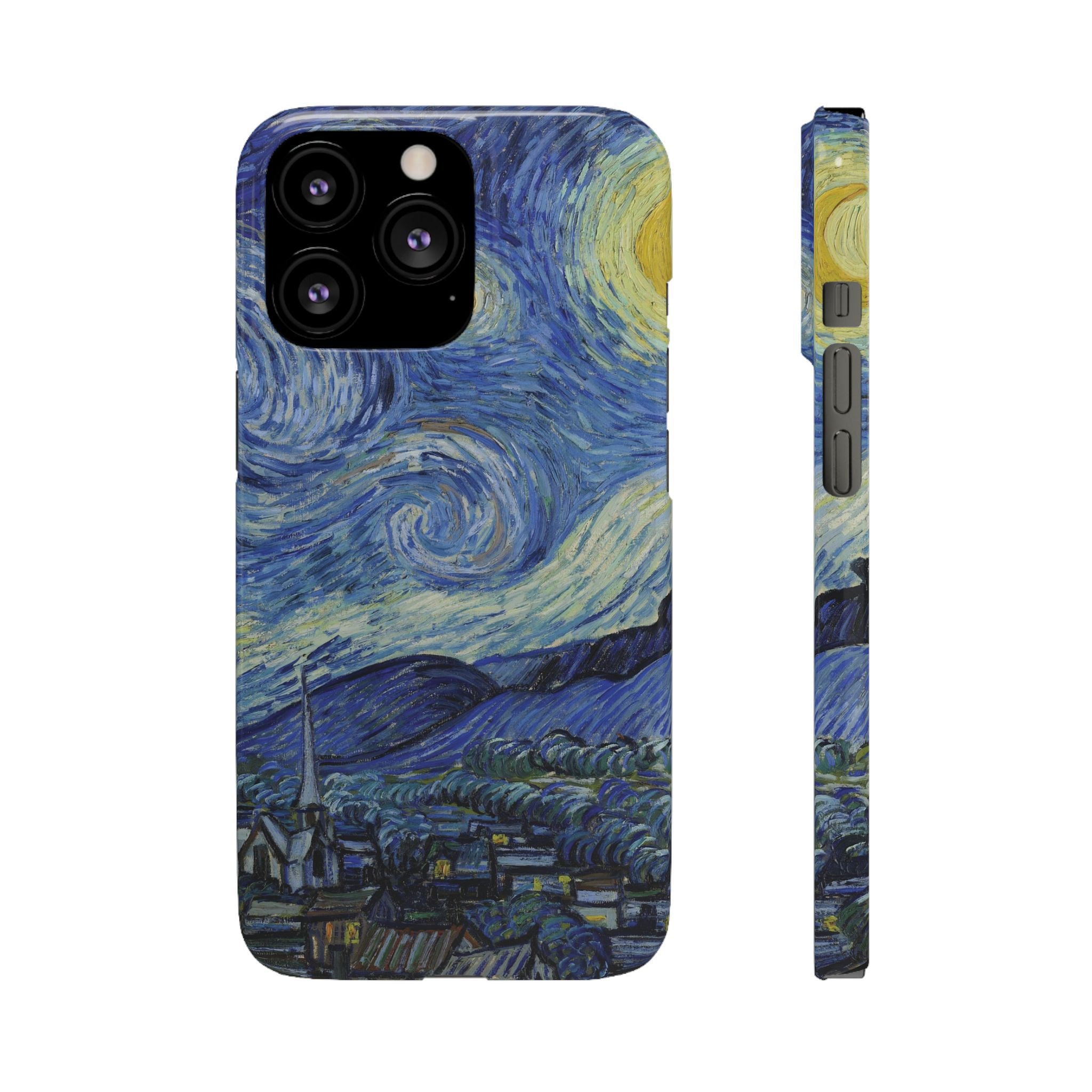 Starry Night by Van Gogh - iPhone Slim Case
