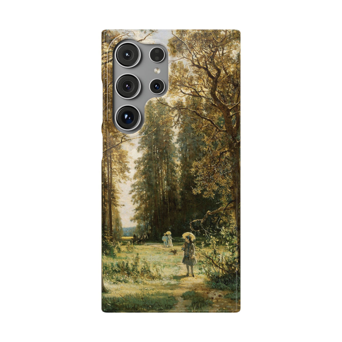 The Path in the Forest by Ivan Ivanovich Shishkin - Samsung Slim Case