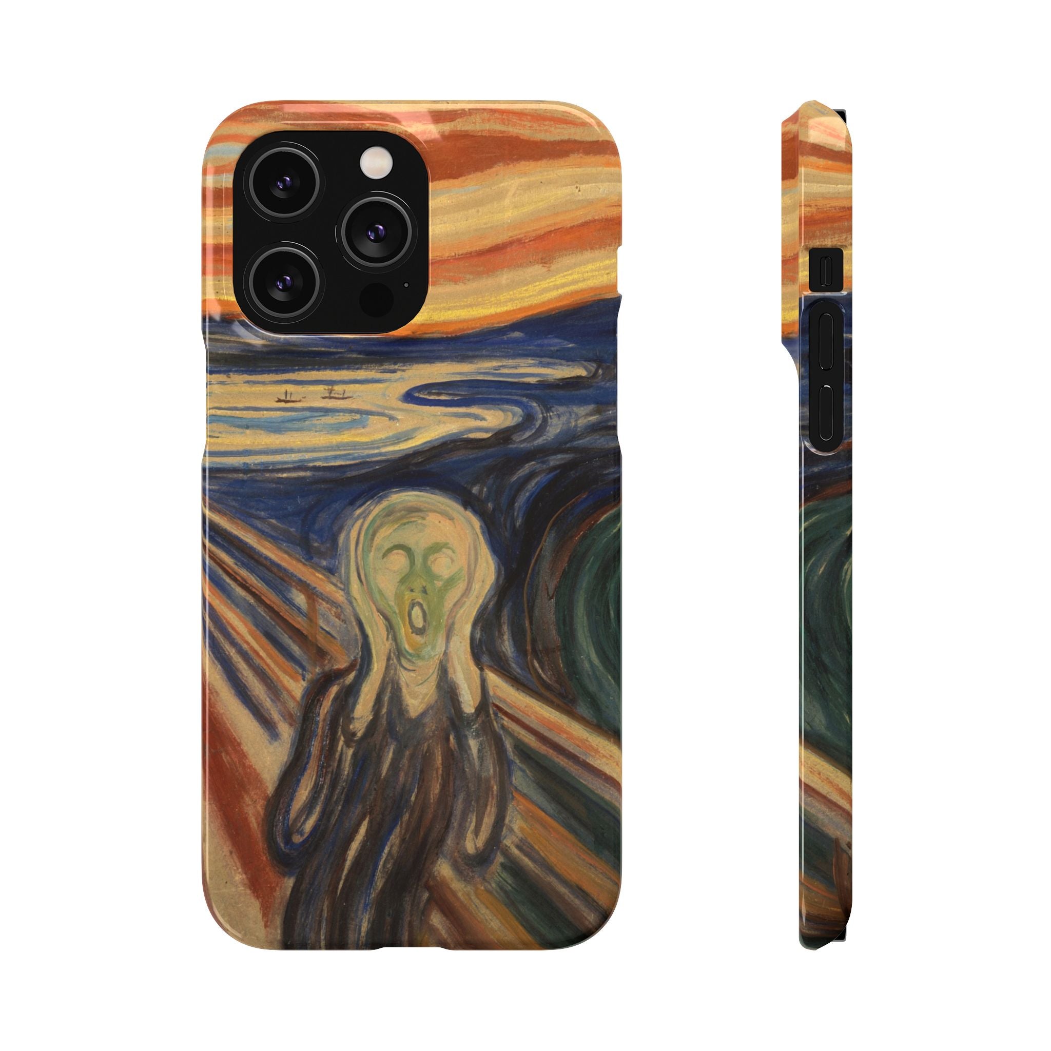 The scream by Edvard Munch - iPhone Slim Case