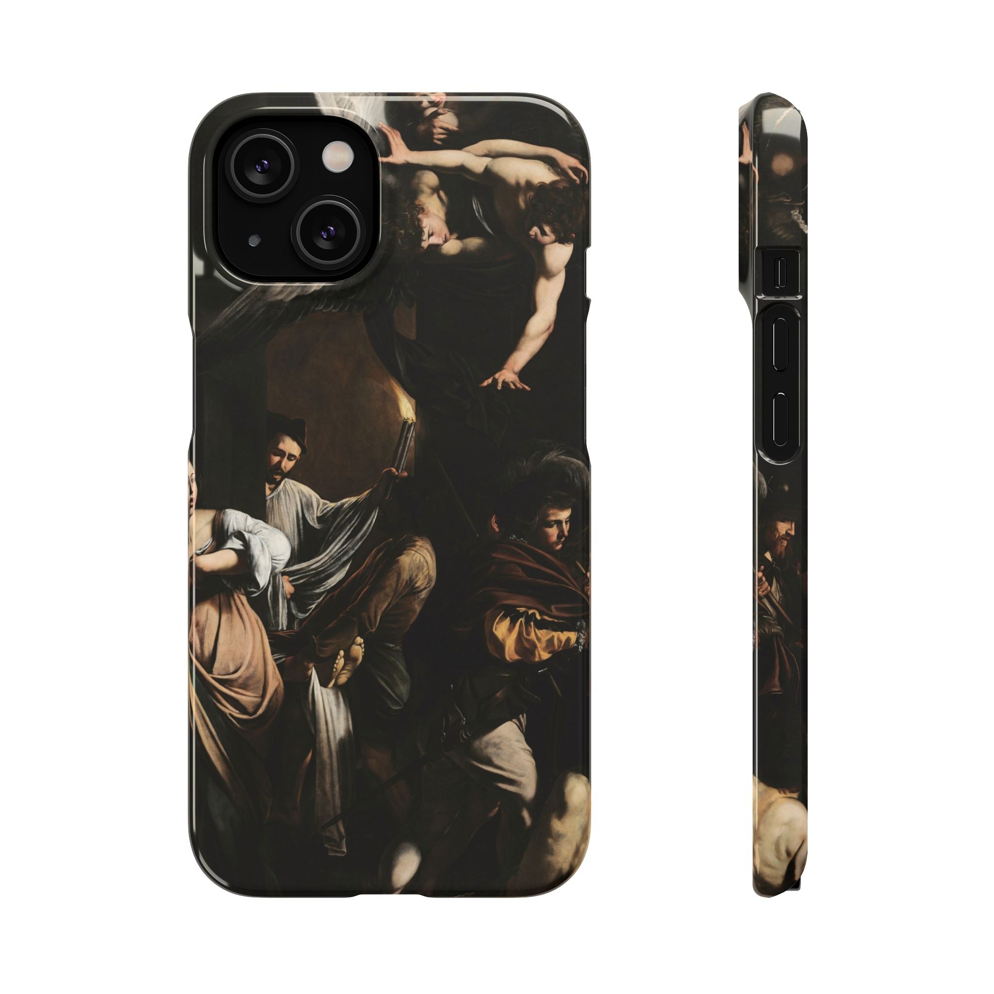 The Seven Works of Mercy by Caravaggio - iPhone Slim Case