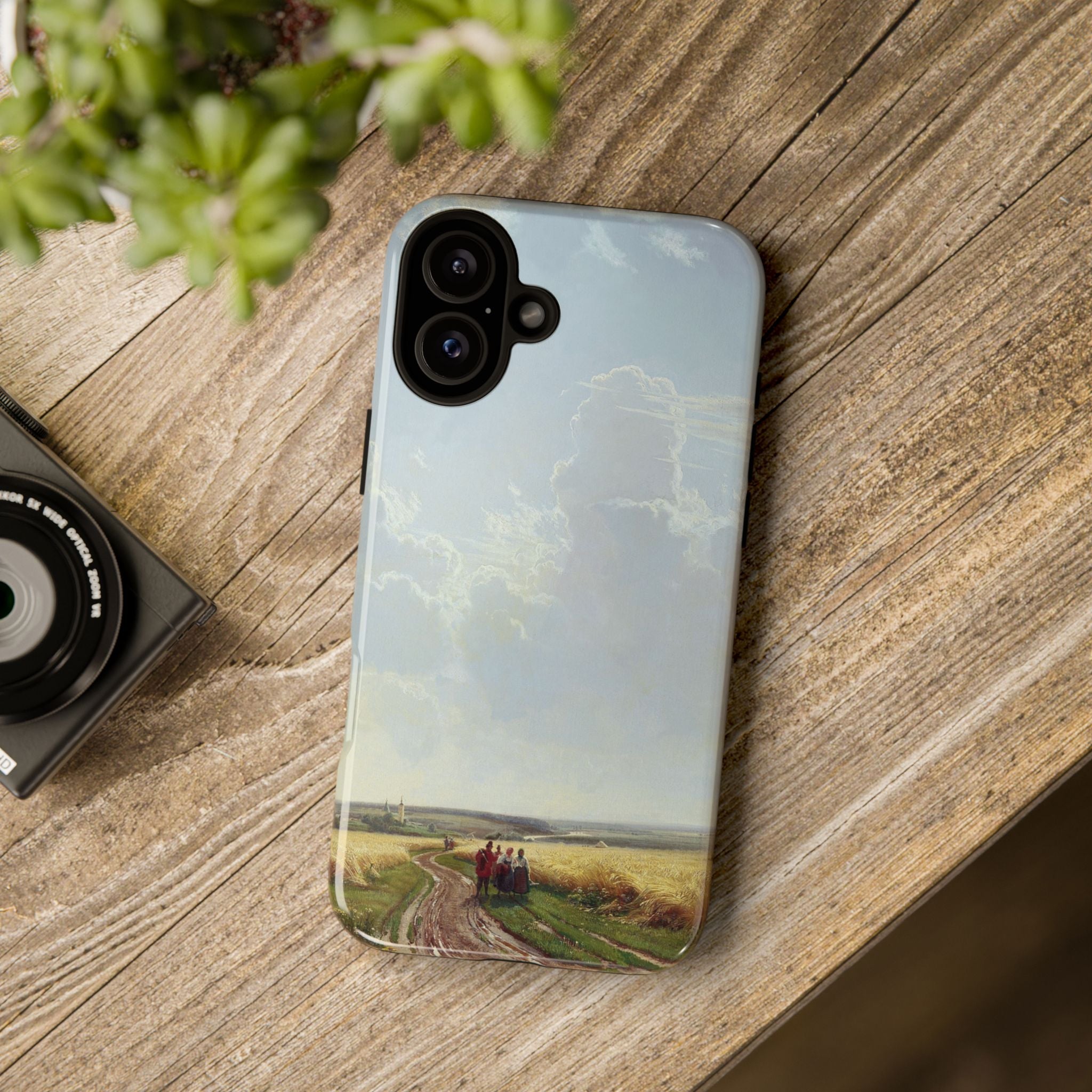 Midday in the Neighbourhood of Moscow by Ivan Ivanovich Shishkin - iPhone Tough Case