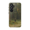In the Forest of Countess Mordvinova Petergof by Ivan Ivanovich Shishkin - Samsung Tough Case