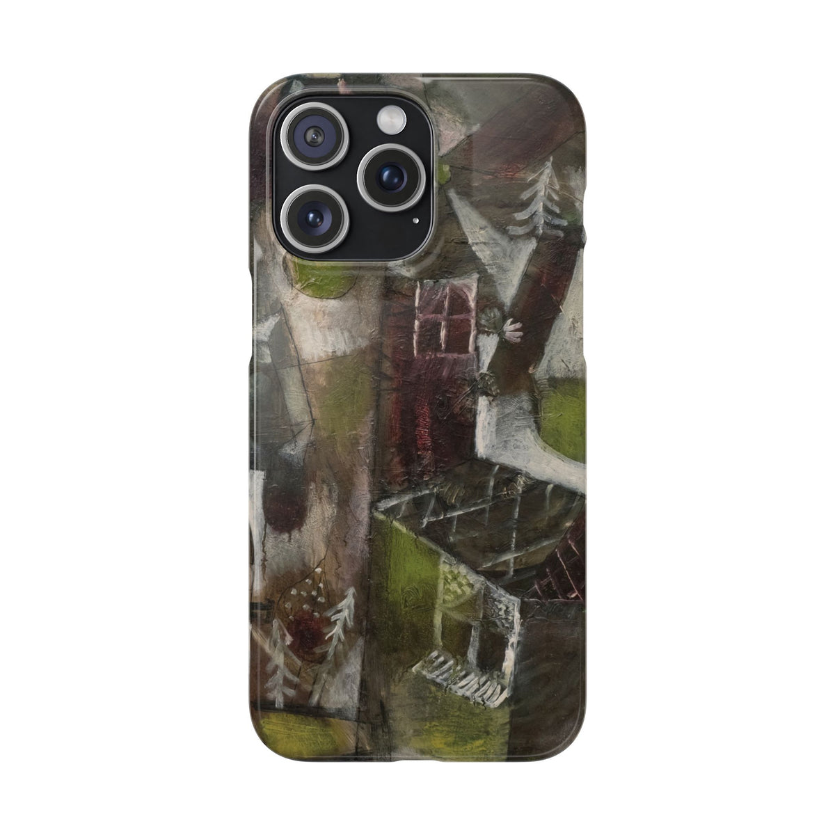 Swamp Legend by Paul Klee - iPhone Slim Case