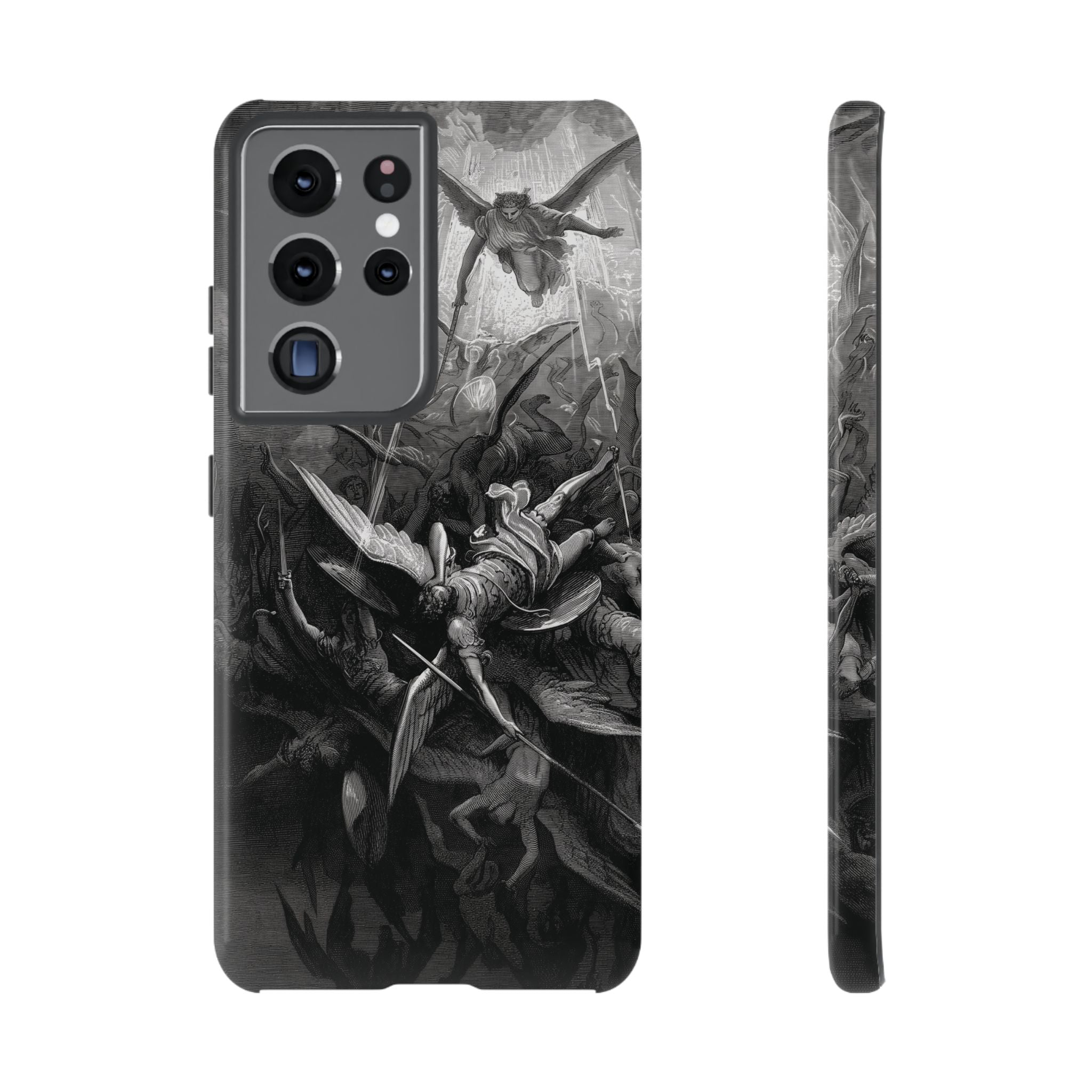 Paradise Lost | The Battle in Heaven by Gustave Doré - Samsung Tough Case