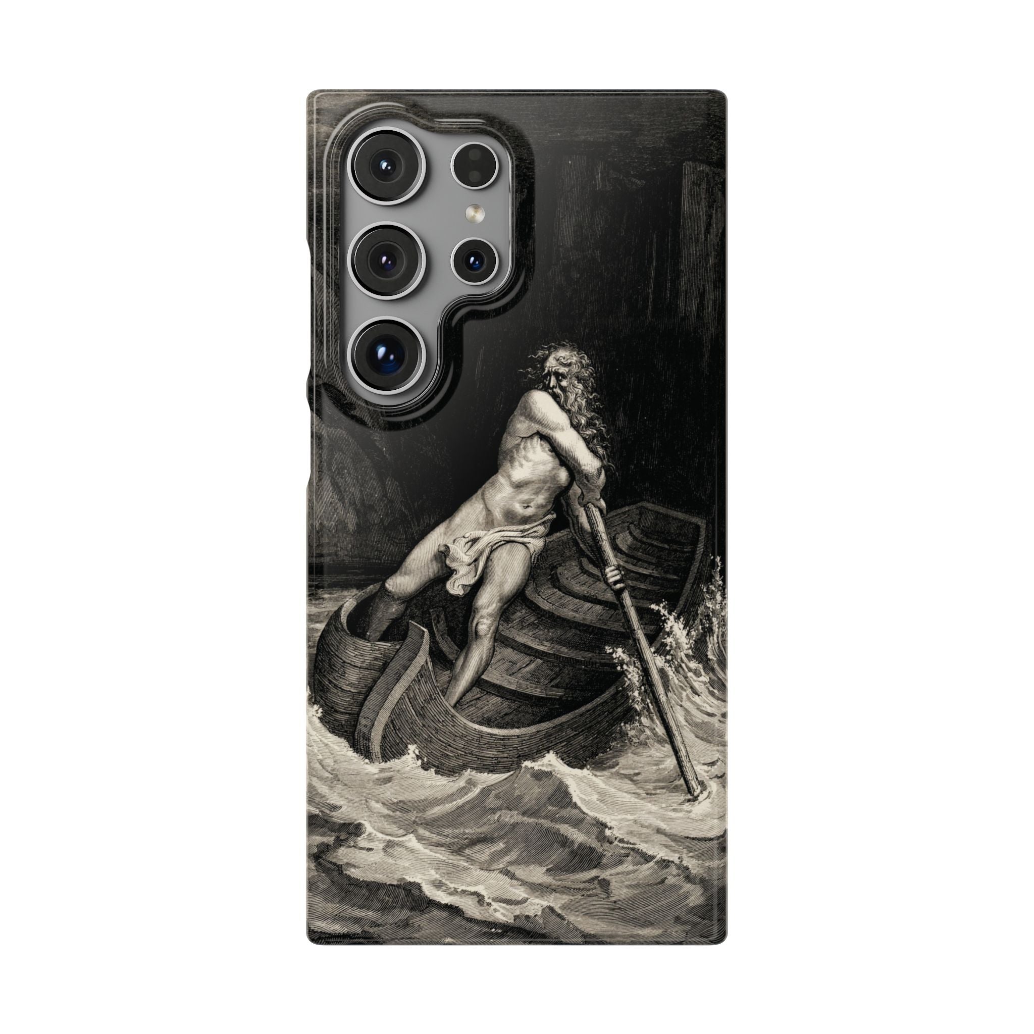 Canto III – Charon by Gustave Doré - Samsung Slim Case