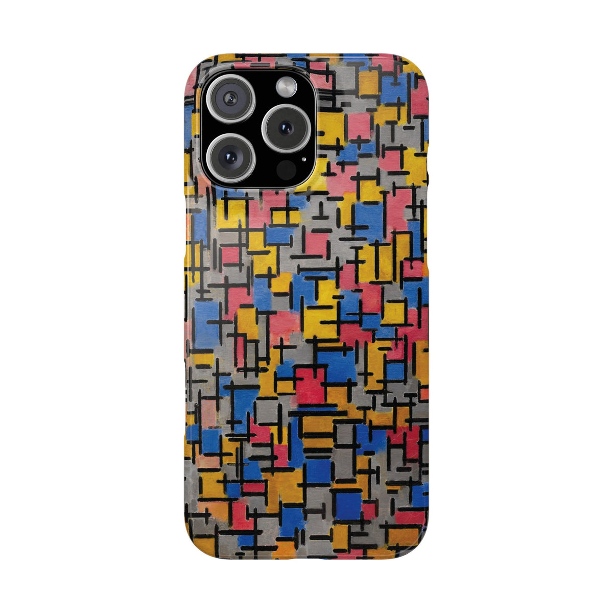 Composition by Piet Mondrian - iPhone Slim Case