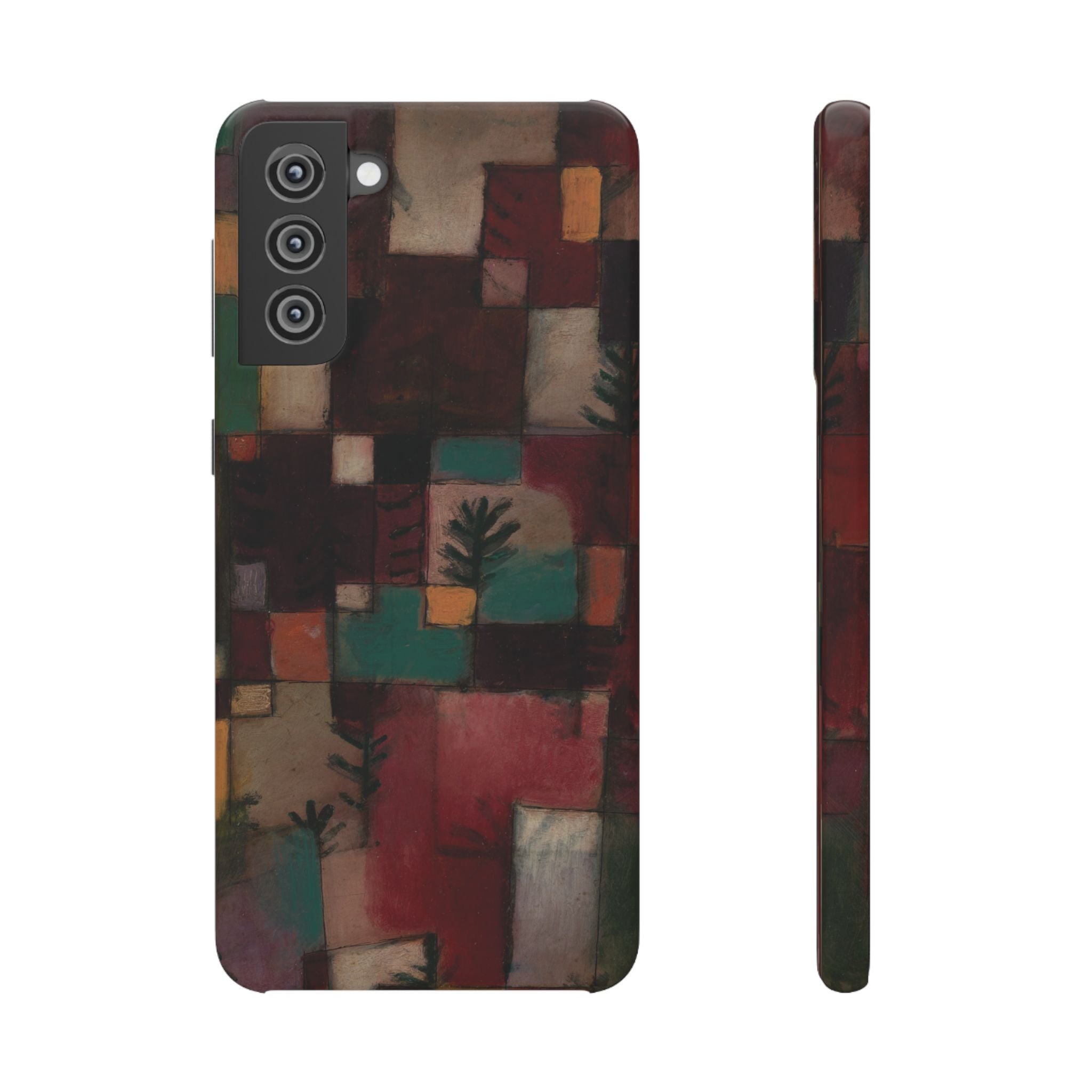 Redgreen and Violet-Yellow Rhythms by Paul Klee - Samsung Slim Case