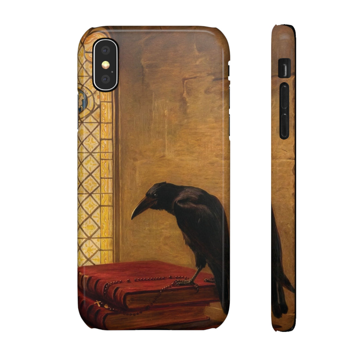A Saint, from Jackdaw of Rheims by Briton Riviere - iPhone Slim Case