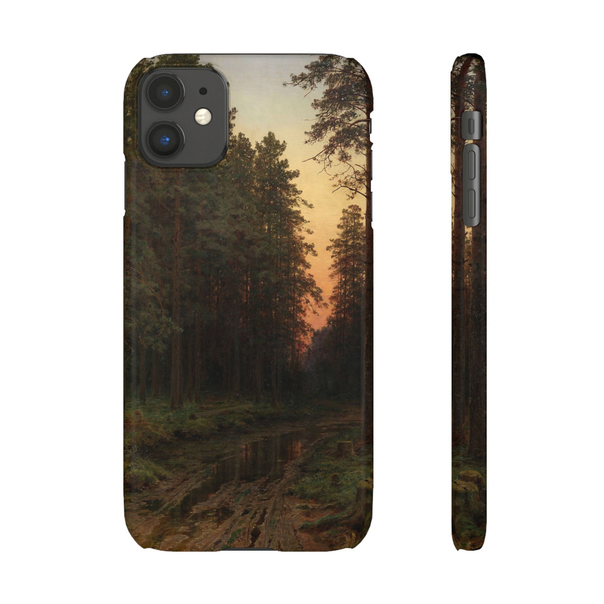 Evening Glow by Ivan Ivanovich Shishkin - iPhone Slim Case