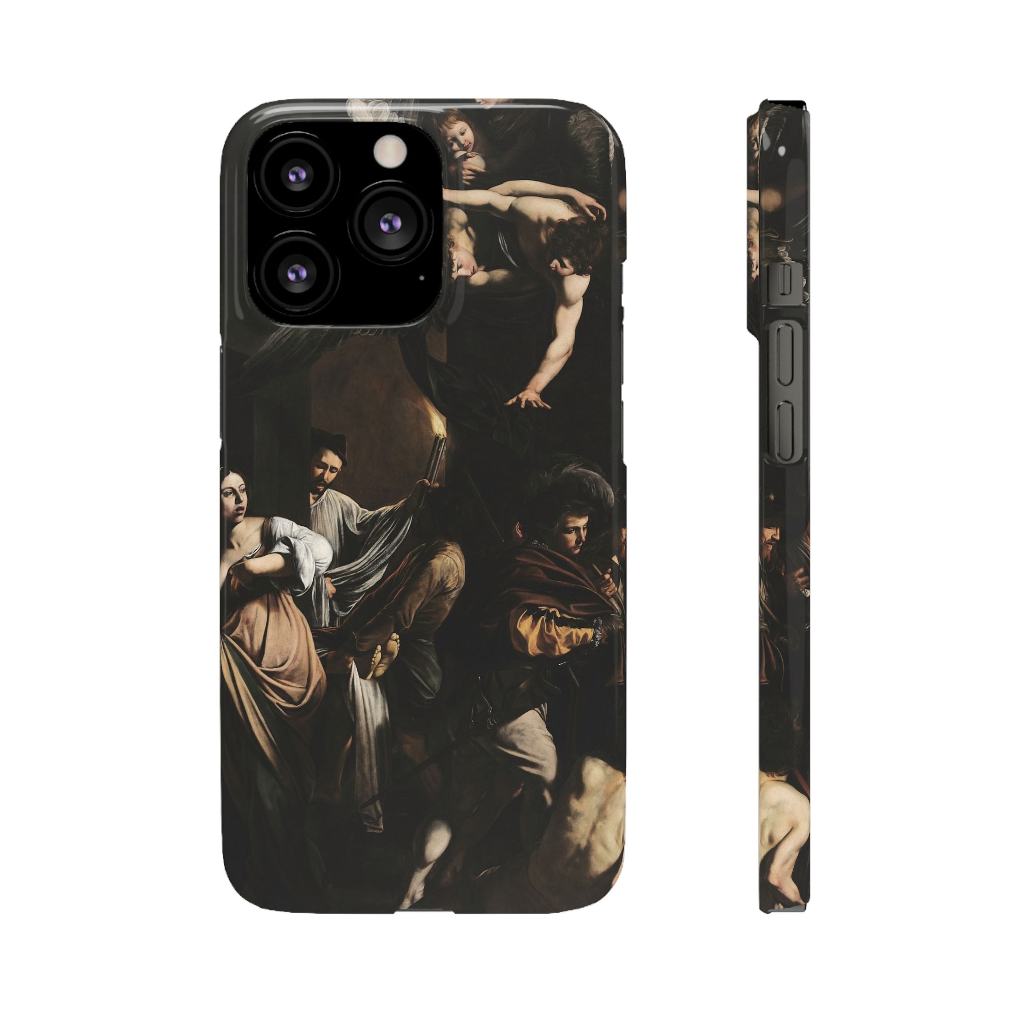 The Seven Works of Mercy by Caravaggio - iPhone Slim Case