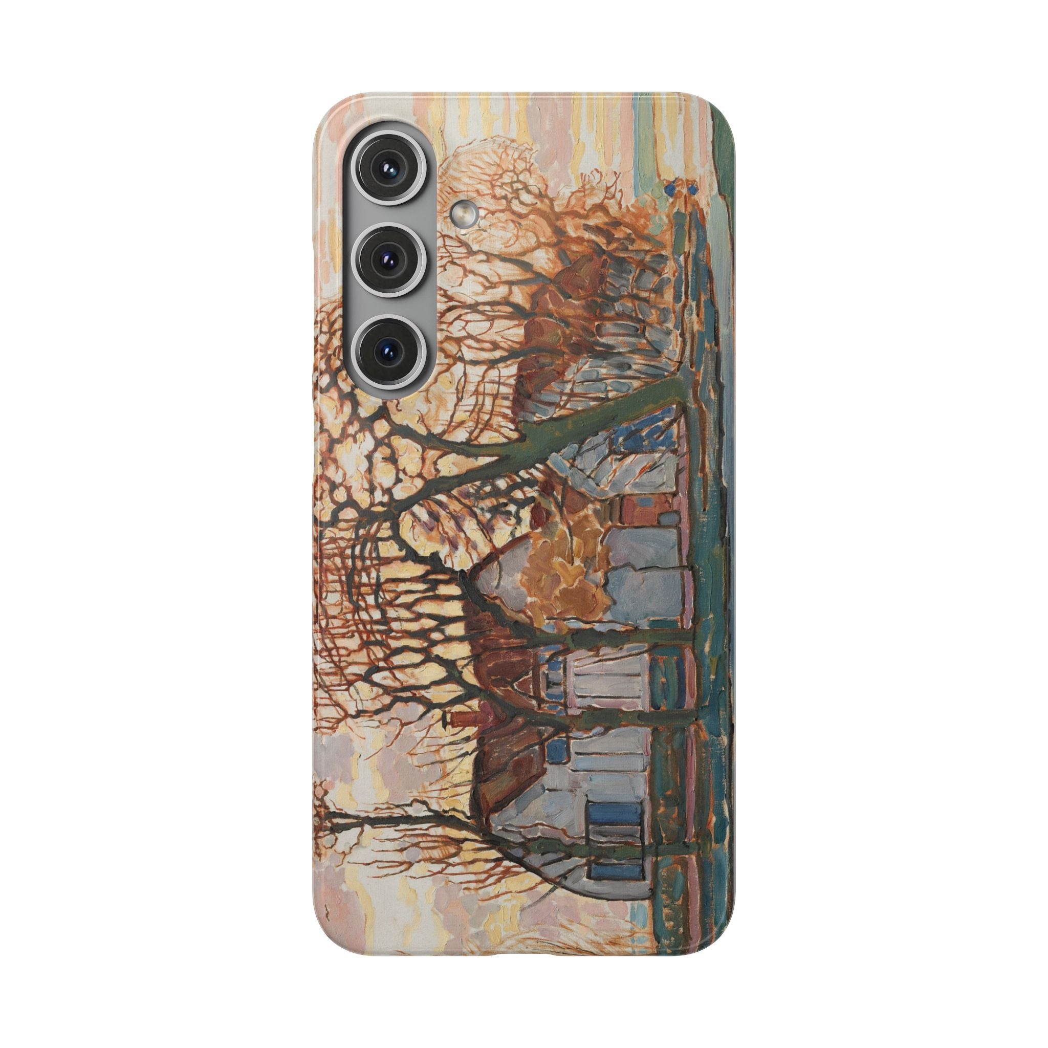 Farm near Duivendrecht by Piet Mondrian - Samsung Slim Case
