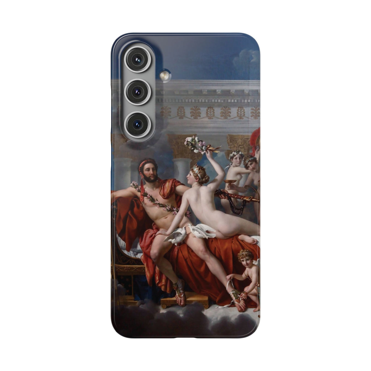 The Death of Marat by Jacques-Louis David - Samsung Slim Case