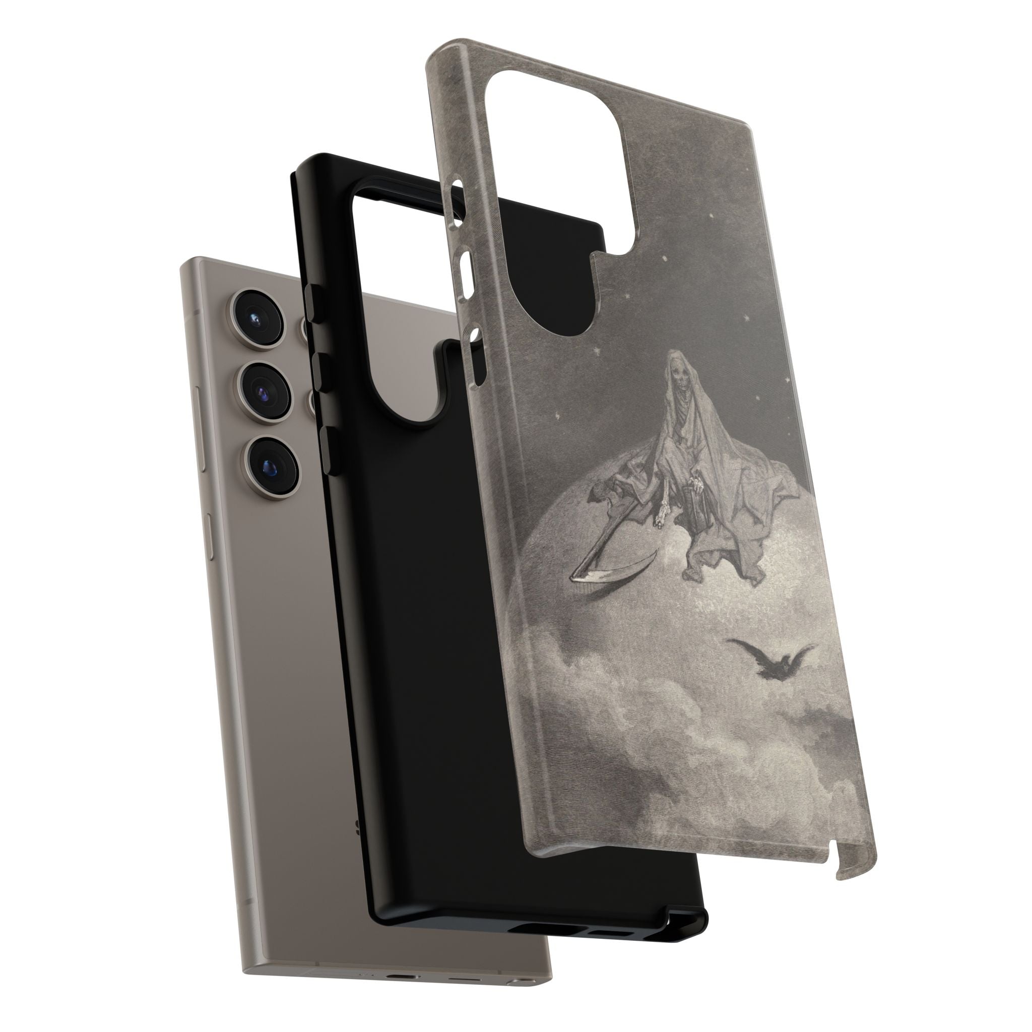 Doubting, dreaming dreams no mortal ever dared to dream before by Gustave Doré - Samsung Tough Case