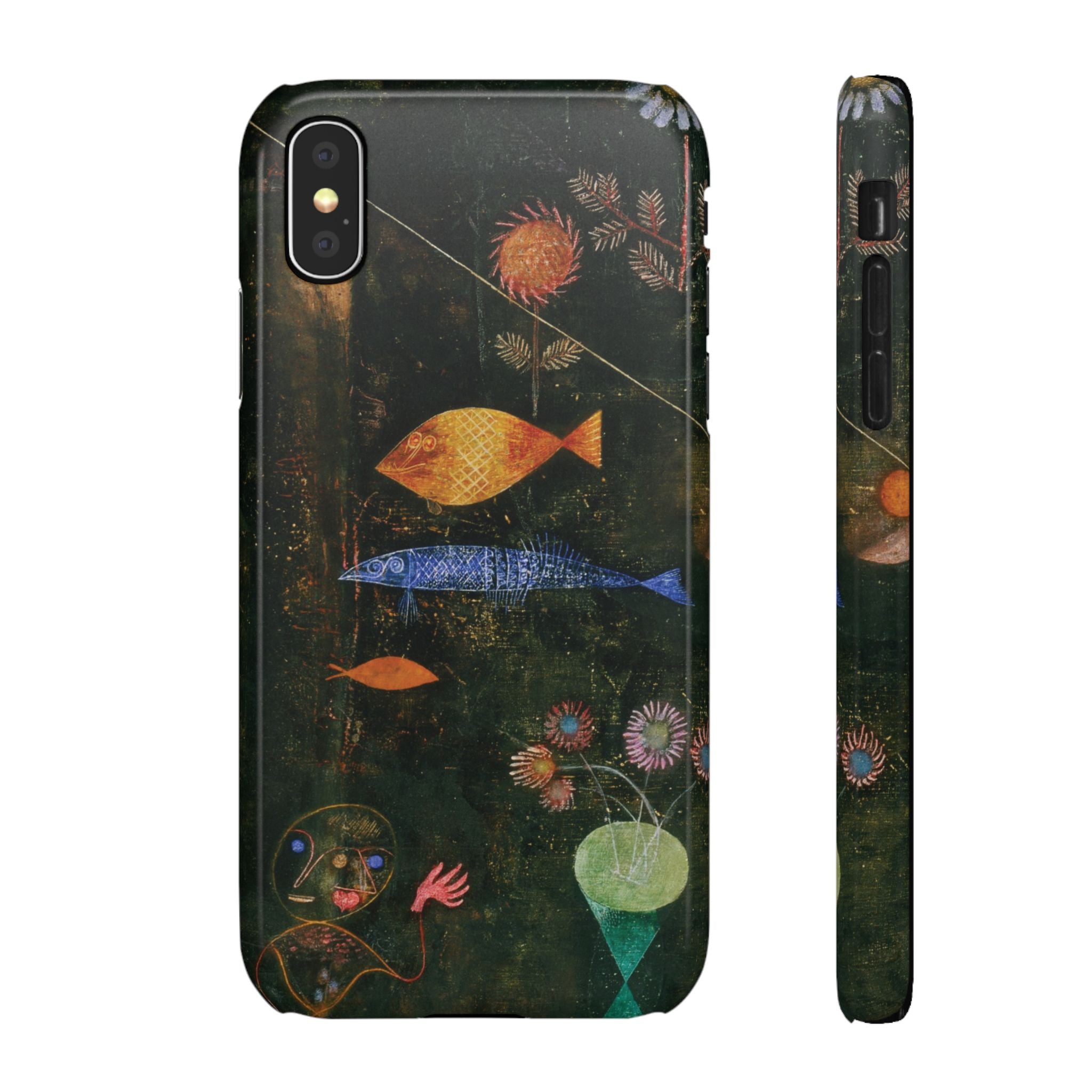 Fish Magic by Paul Klee - iPhone Slim Case