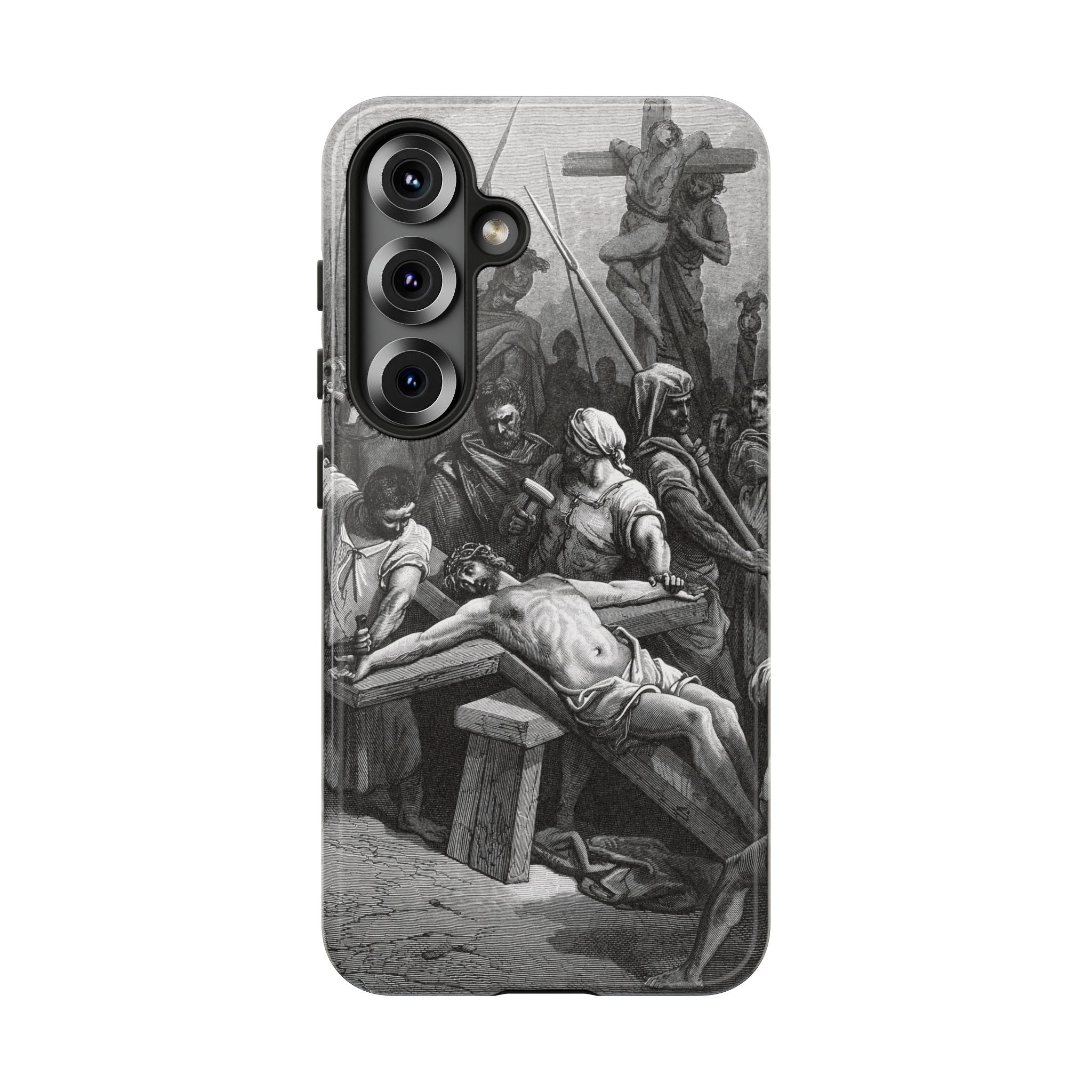 Crucifixion of Jesus by Gustave Doré - Samsung Tough Case