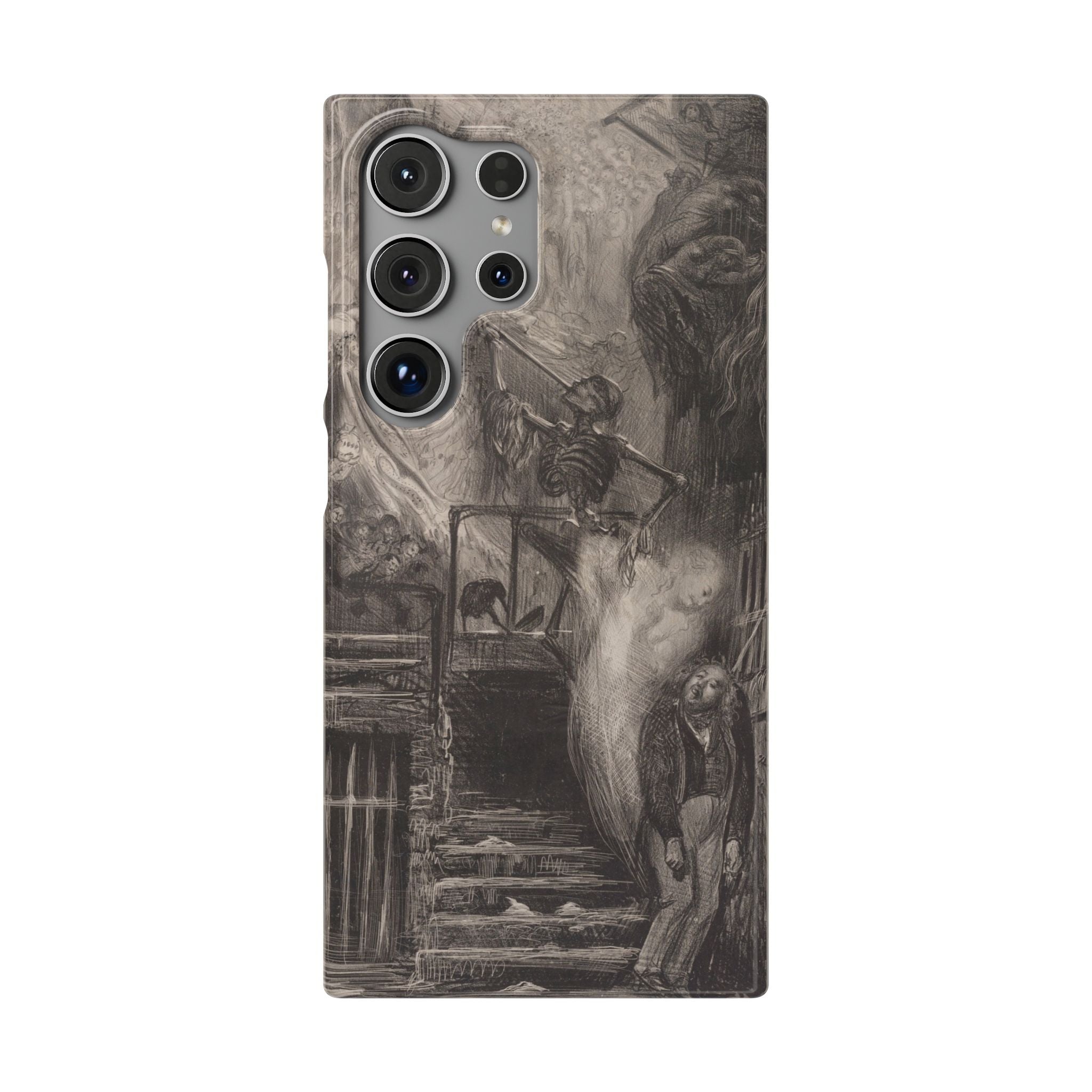La Rue de la Vieille Lanterne by Gustave Doré - Samsung Slim Case
