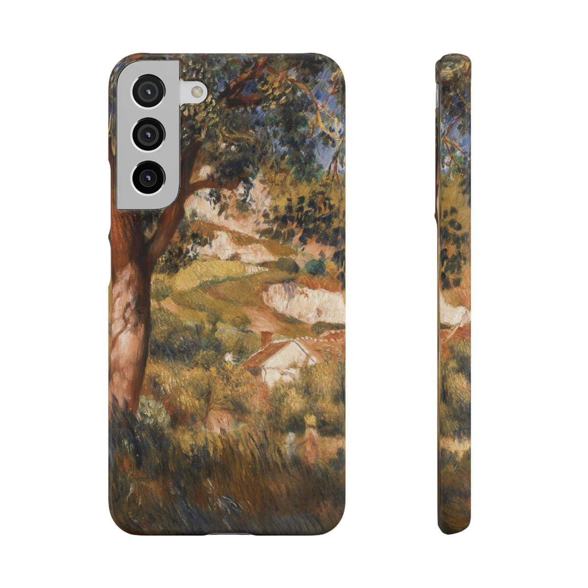 Paysage a La Roche Guyon by Pierre Auguste Renoir - Samsung Slim Case