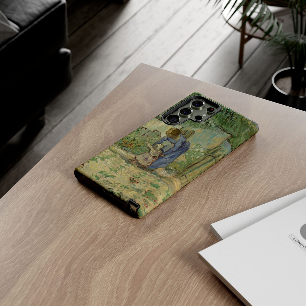 First Steps after Millet by Vincent van Gogh - Samsung Tough Case
