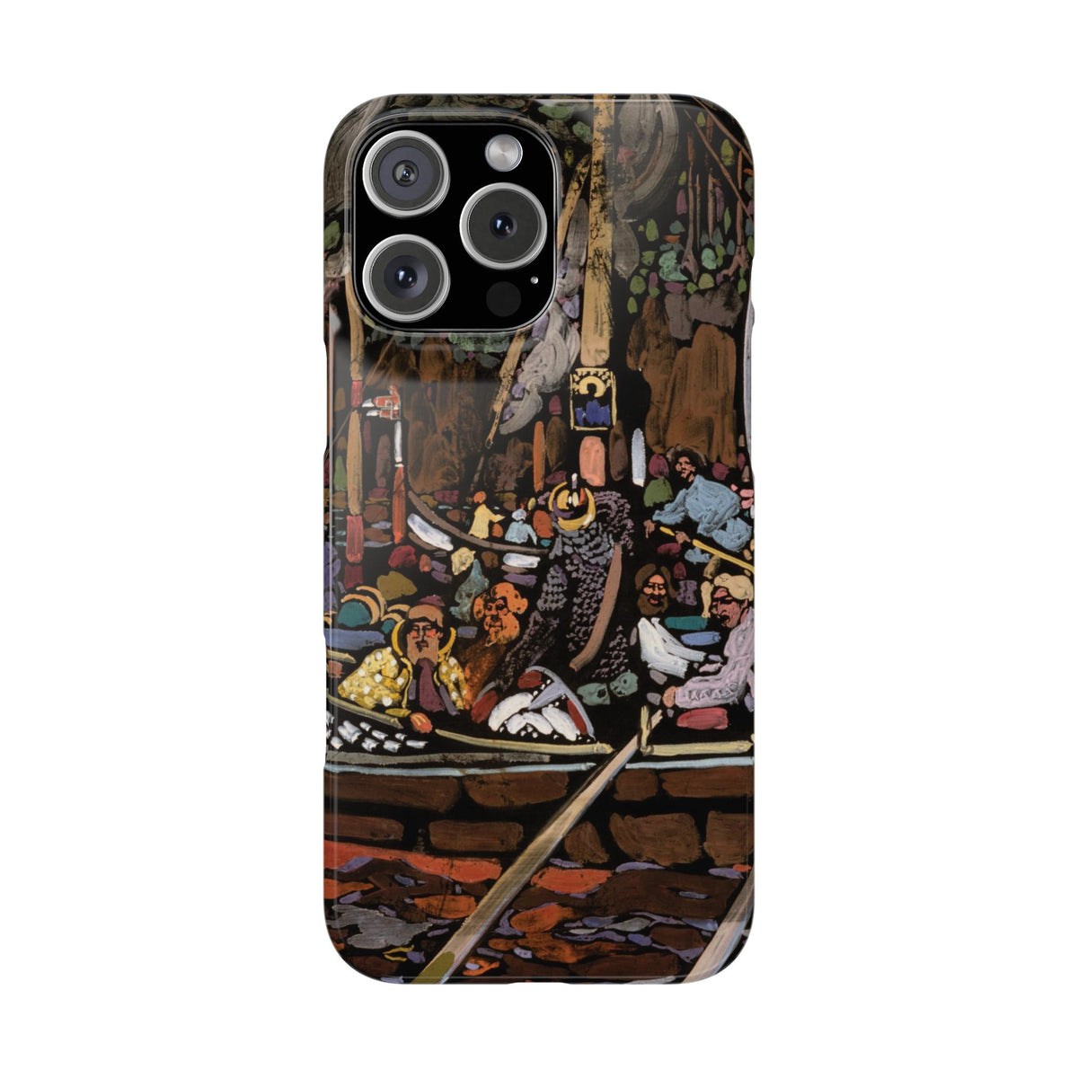 Lied (Chanson) by Vasily Kandinsky - iPhone Slim Case