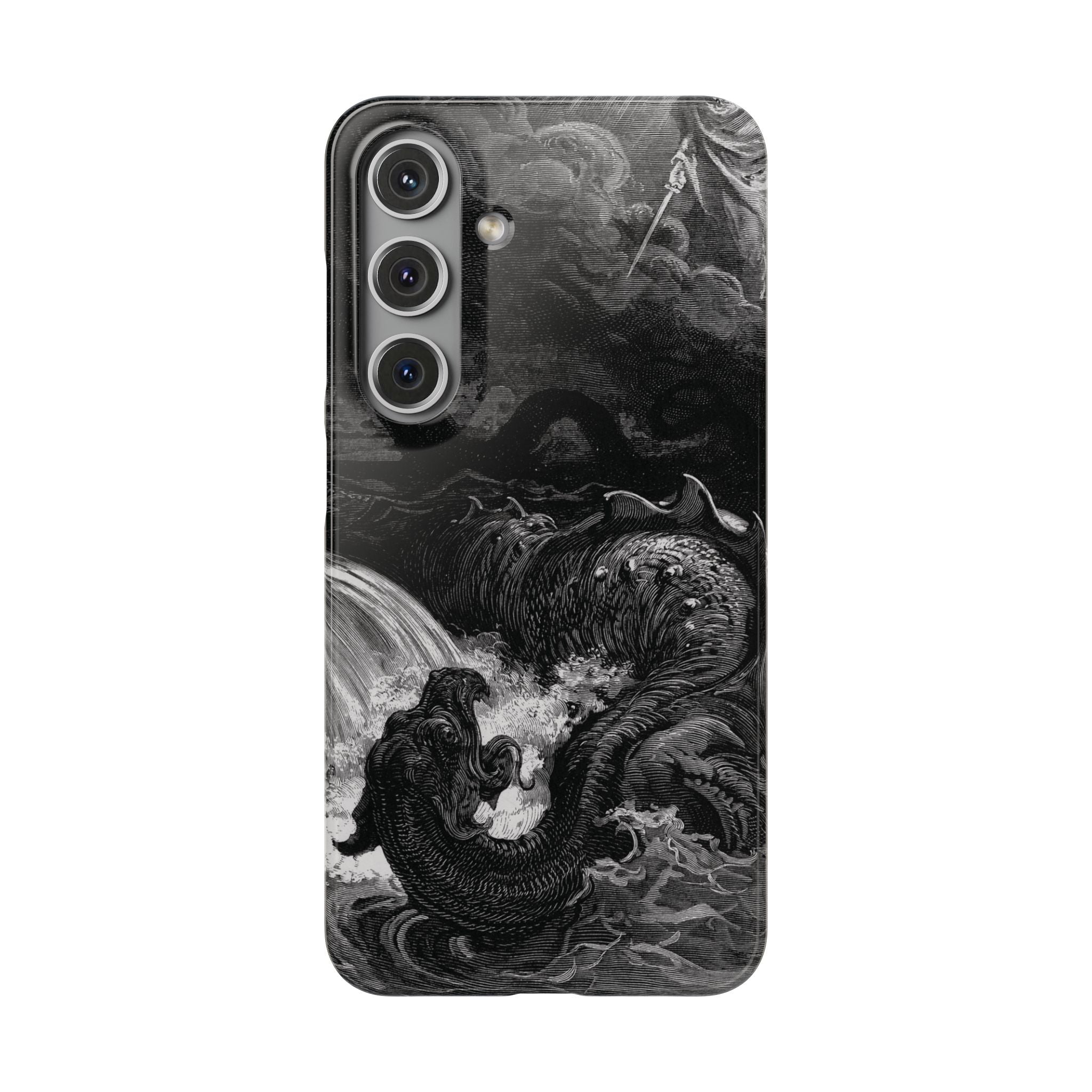 The Destruction of Leviathan by Gustave Doré - Samsung Slim Case