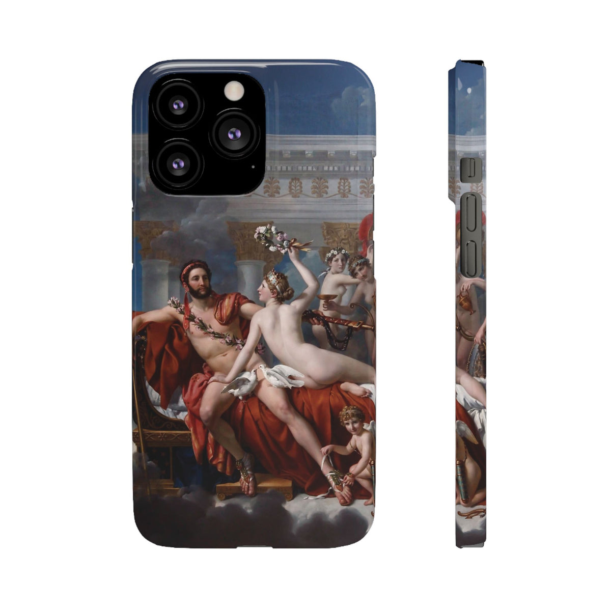 The Death of Marat by Jacques-Louis David - iPhone Slim Case