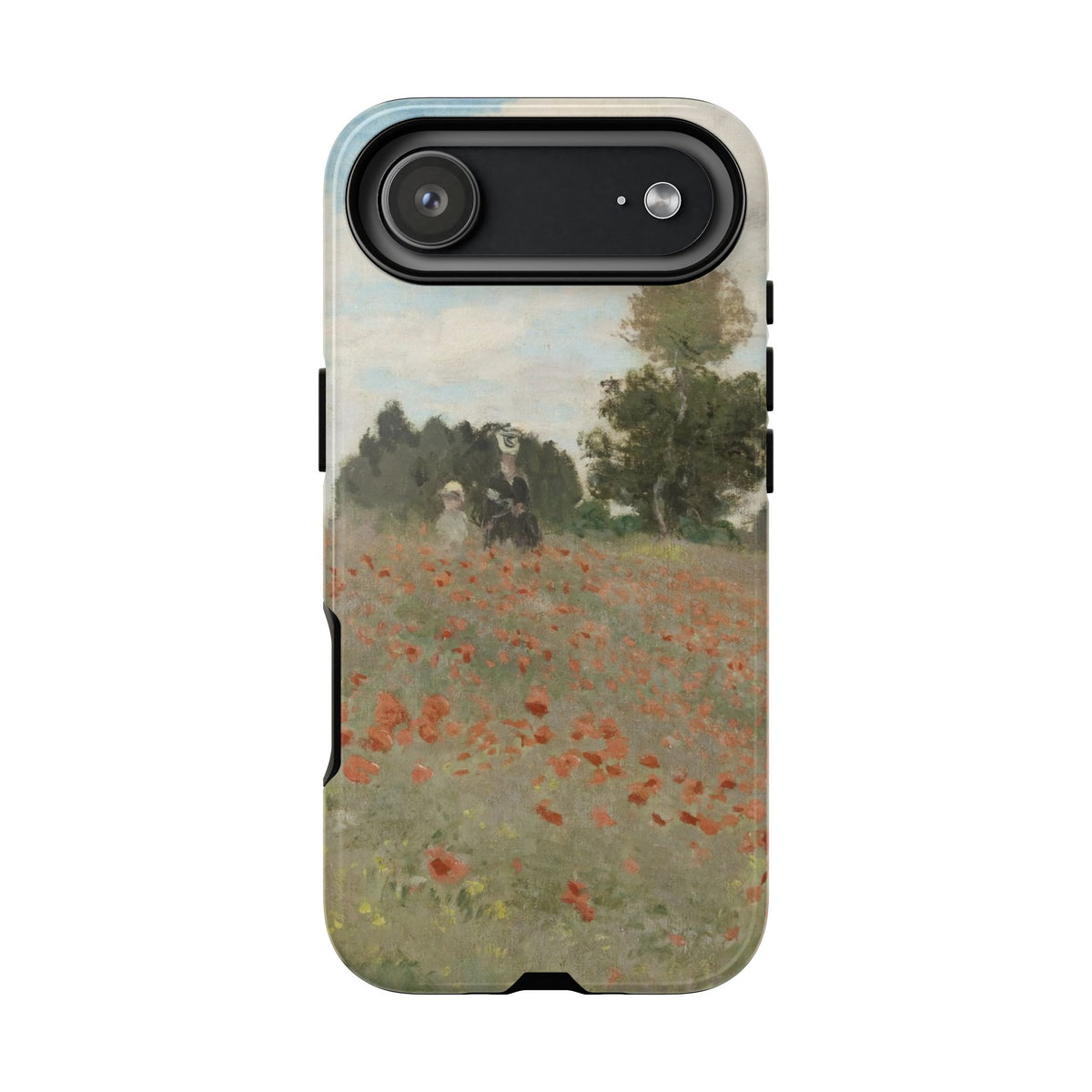 The Poppy Field by Claude Monet - iPhone Tough Case