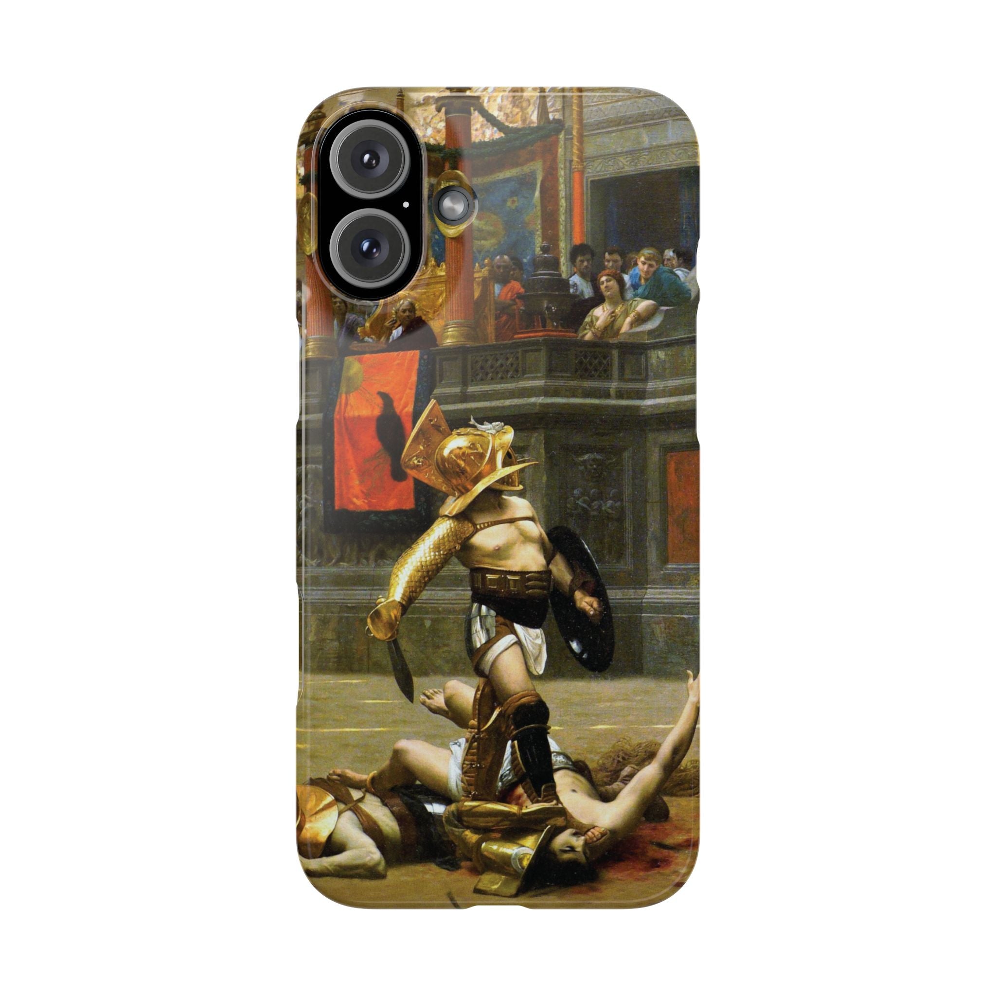 Pollice Verso by Jean Leon Gerome - iPhone Slim Case