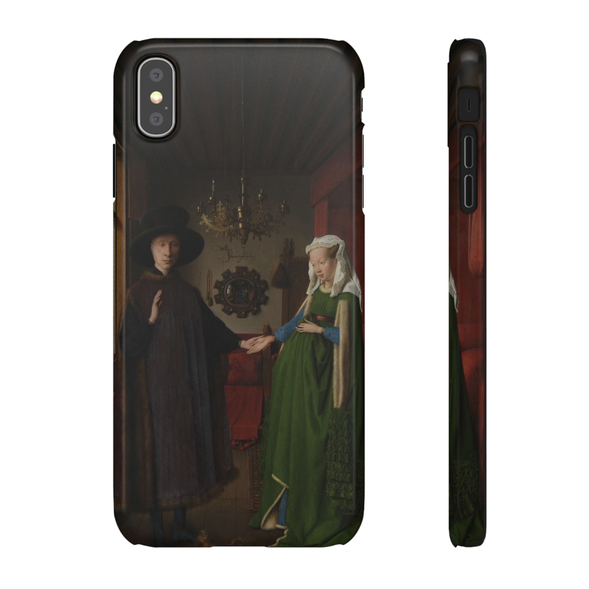 The Arnolfini Portrait by Jan van Eyck - iPhone Slim Case