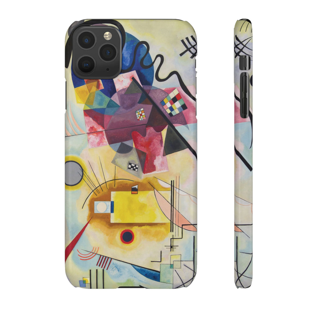 Yellow-Red-Blue by Vasily Kandinsky - iPhone Slim Case