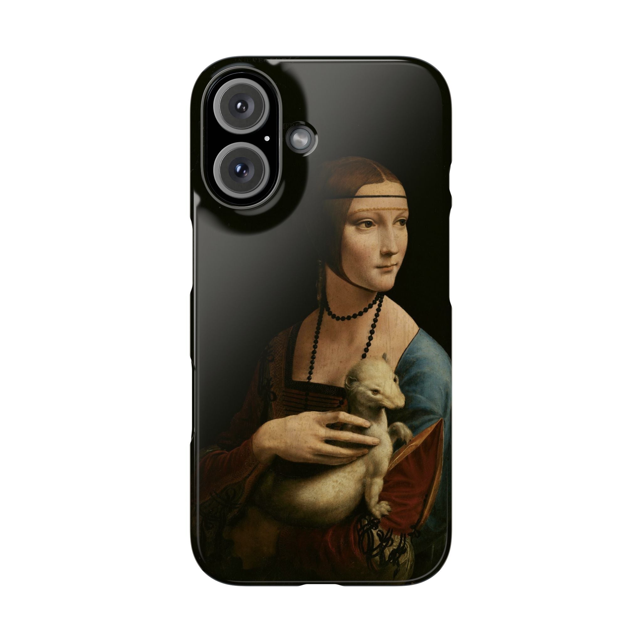 Lady with an Ermine by Leonardo da Vinci - iPhone Slim Case