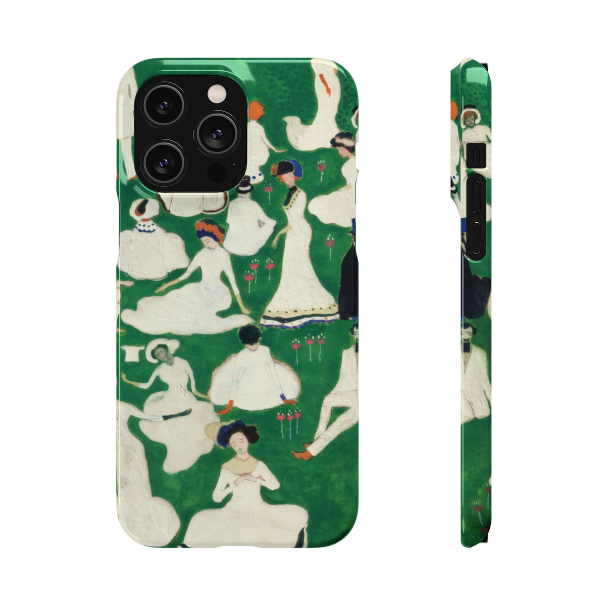 Rest Society in Top Hats by Kazimir Malevich - iPhone Slim Case