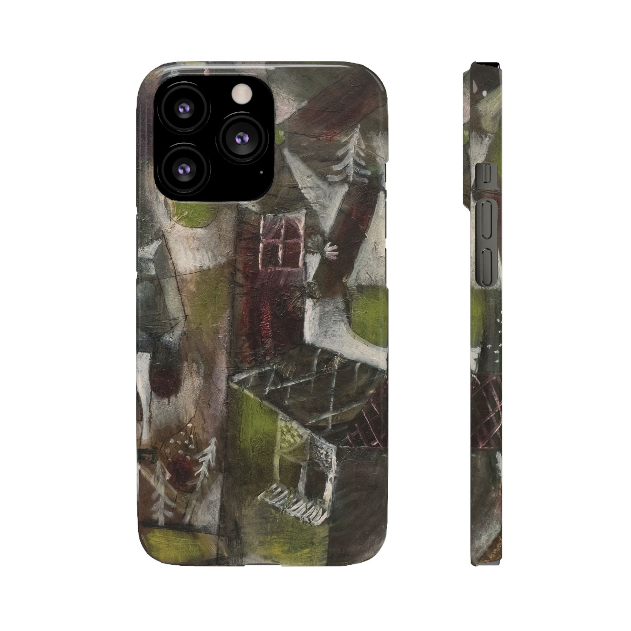 Swamp Legend by Paul Klee - iPhone Slim Case